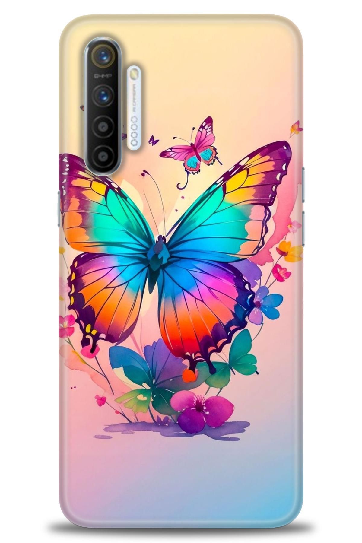 realme XT İle Uyumlu HD Baskılı Desenli Silikon Kılıf - 189