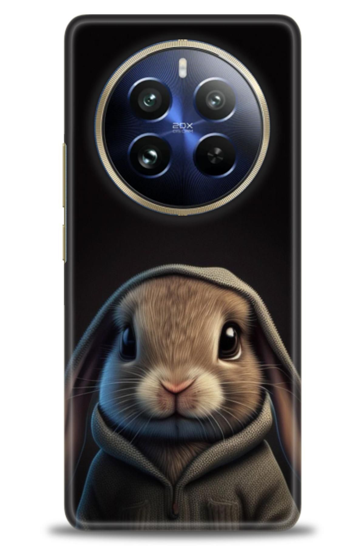 realme 12 4G / 12 Plus İle Uyumlu HD Baskılı Desenli Silikon Kılıf - 334