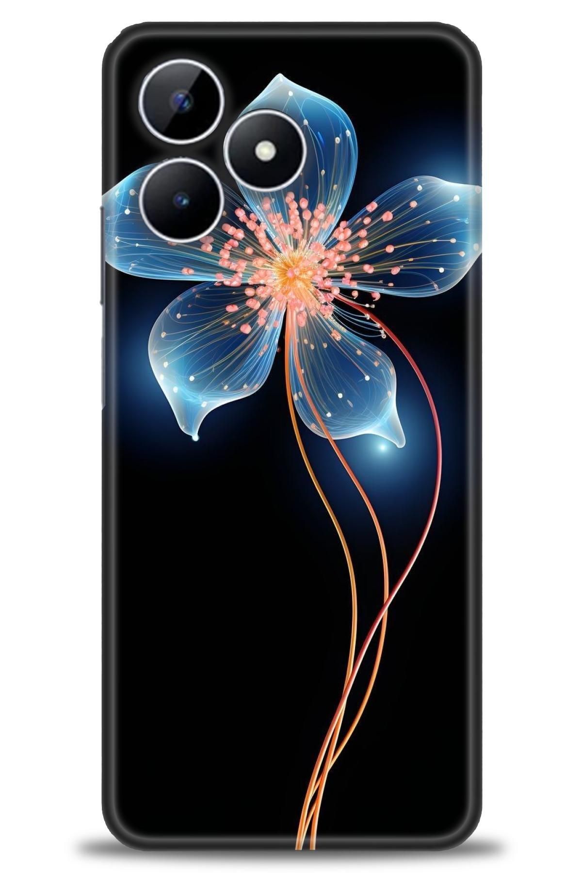 realme Note 50 4G İle Uyumlu HD Baskılı Desenli Silikon Kılıf - 355