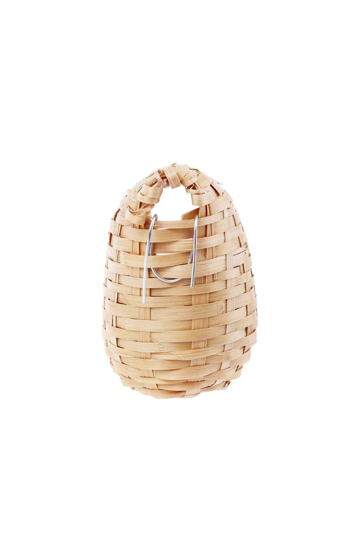 Others-Bird Nest with Hook for Hanging - Wicker 3