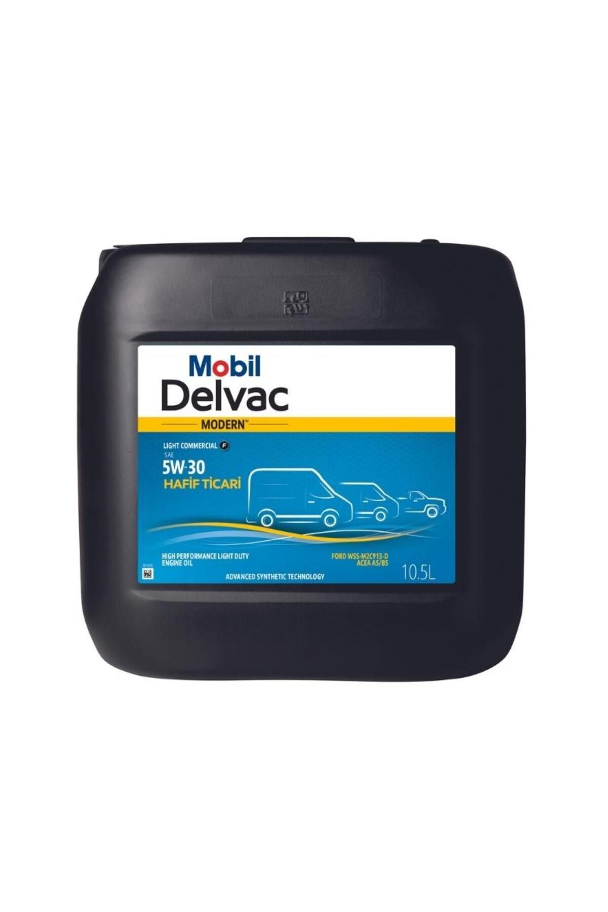Mobil Delvac Modern Light Commercial F 5W-30 Motor Yağı - 10,5 Lt