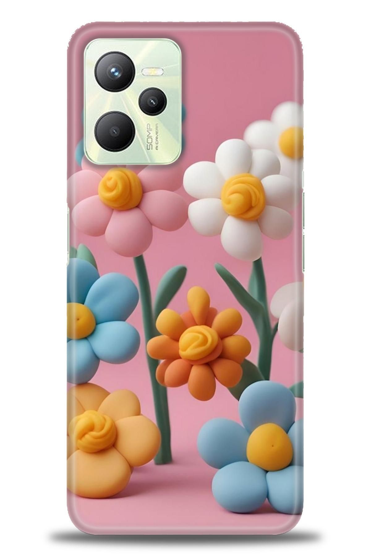 realme C35 İle Uyumlu HD Baskılı Kılıf - Karışık Seri - 742