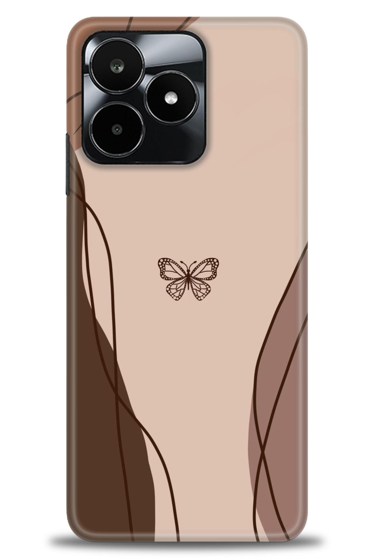 realme C53 İle Uyumlu HD Baskılı Desenli Silikon Kılıf - 692