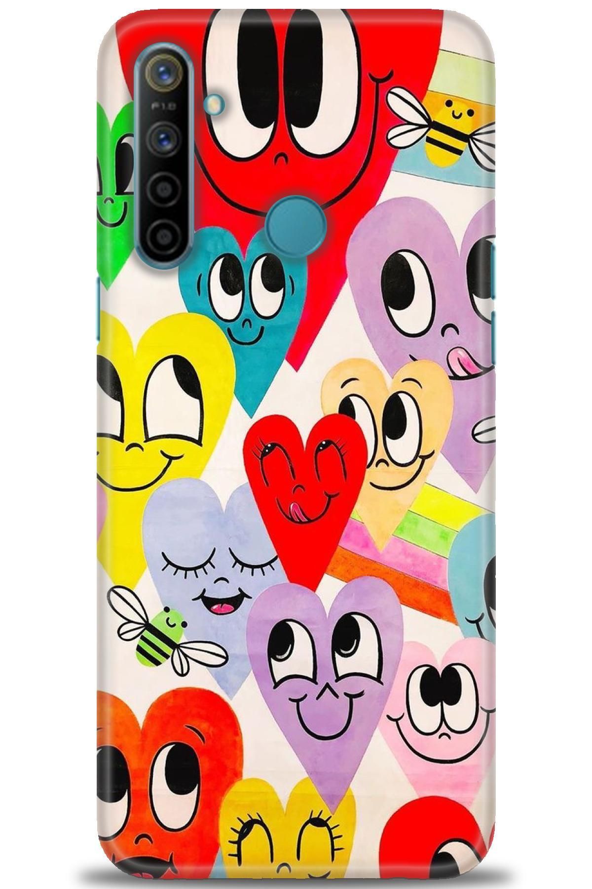 realme C3 / C3i İle Uyumlu HD Baskılı Kılıf - Karışık Seri - 1