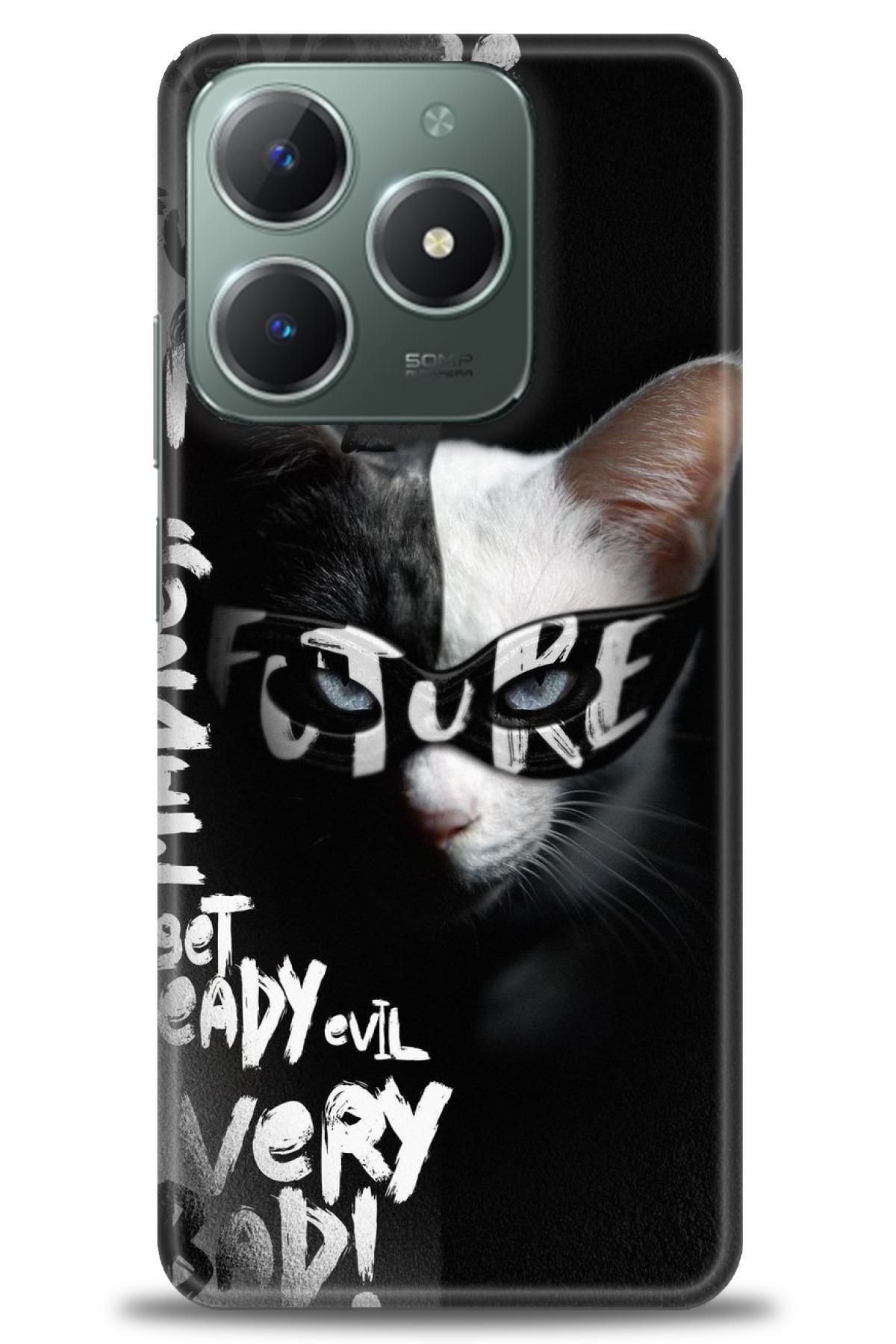 realme C61 / C63 İle Uyumlu HD Baskılı Desenli Silikon Kılıf - 936