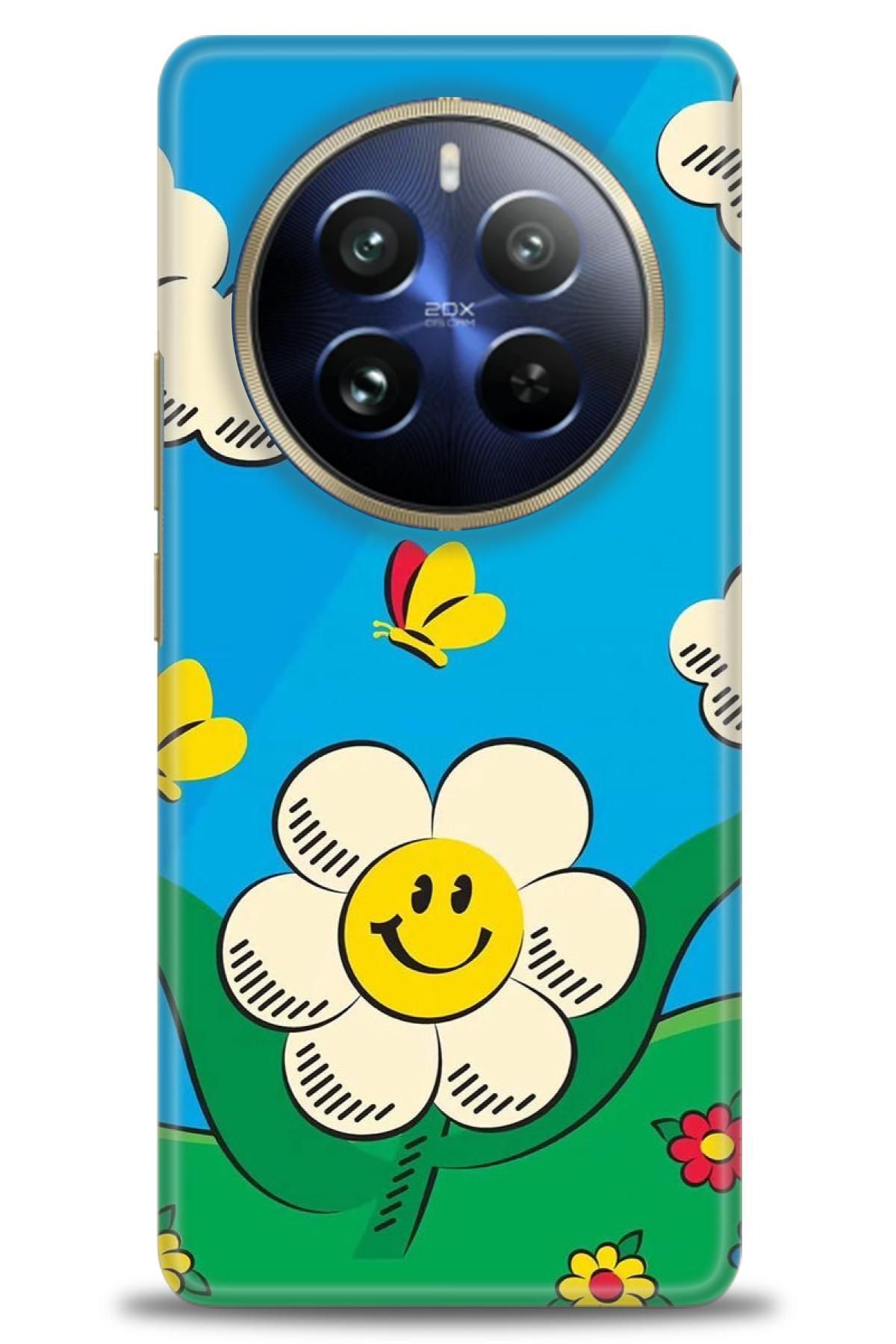 realme 12 4G / 12 Plus İle Uyumlu HD Baskılı Desenli Silikon Kılıf - 317