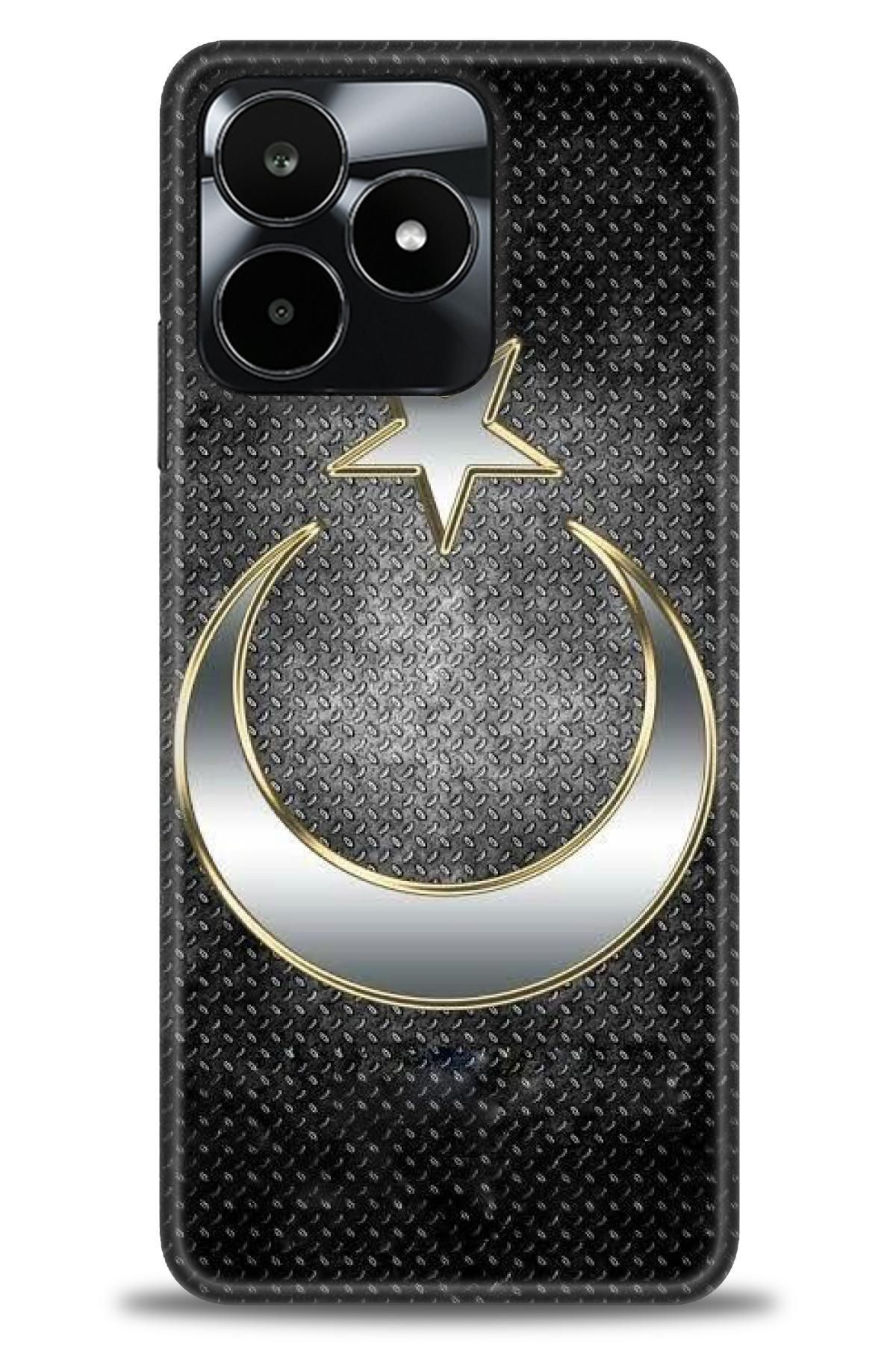 realme C53 İle Uyumlu HD Baskılı Desenli Silikon Kılıf - 781