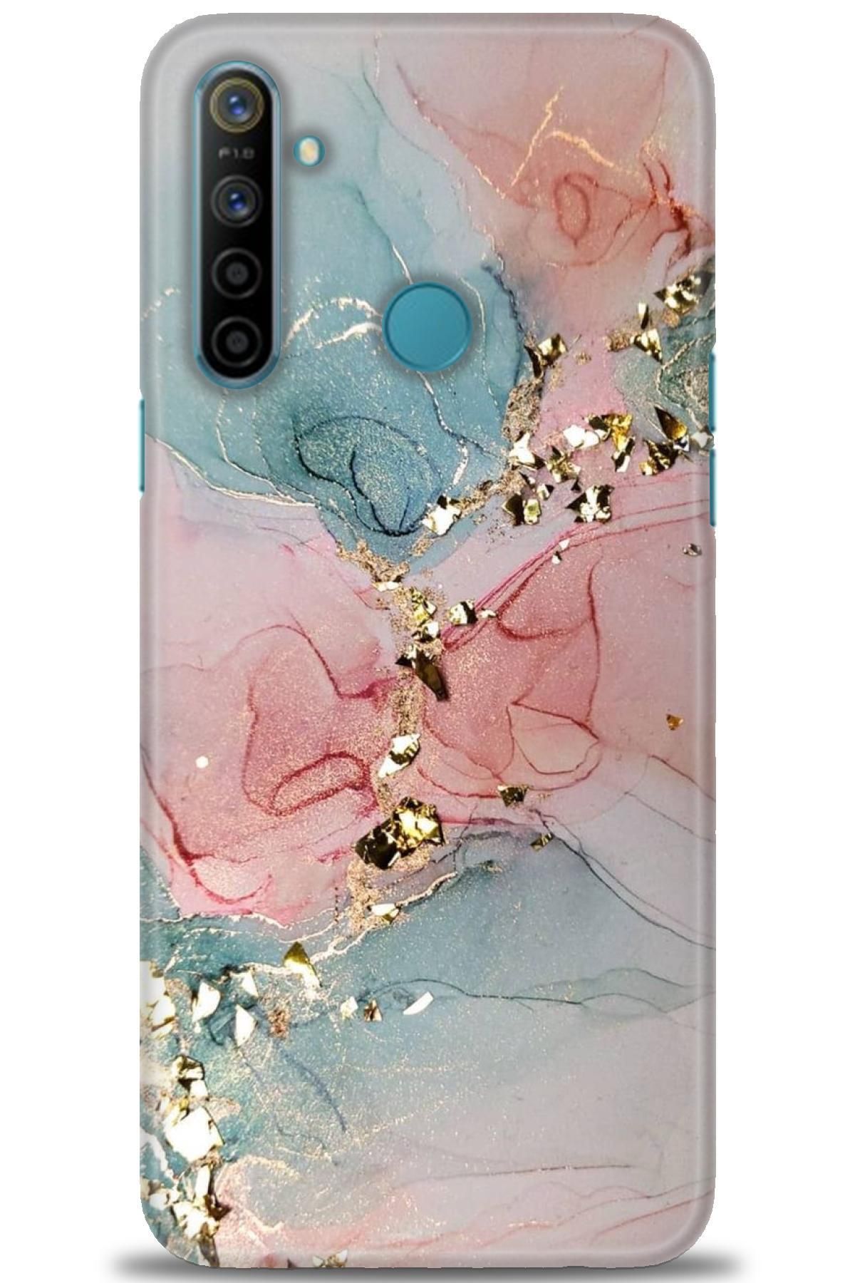 realme C3 / C3i İle Uyumlu HD Baskılı Desenli Silikon Kılıf - 403