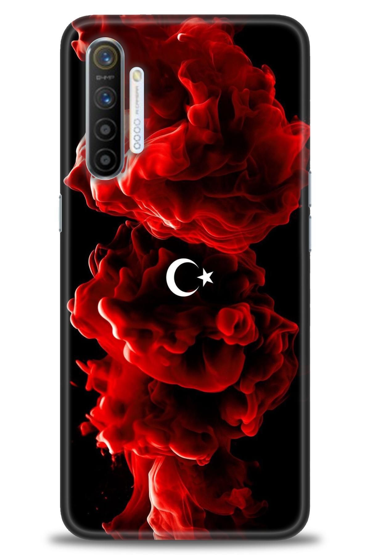 realme XT İle Uyumlu HD Baskılı Desenli Silikon Kılıf - 1066