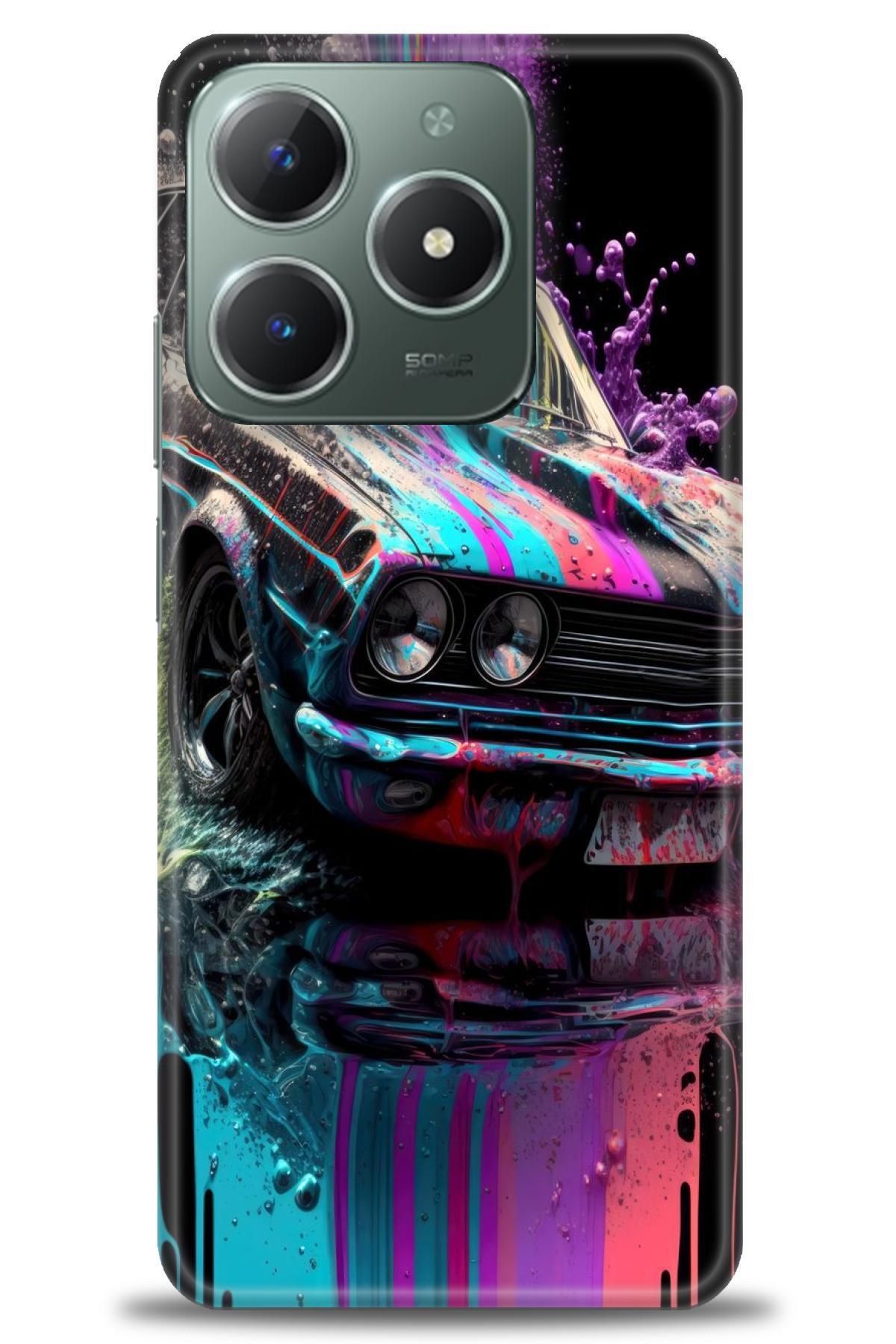 realme C61 / C63 İle Uyumlu HD Baskılı Kılıf - Karışık Seri - 574