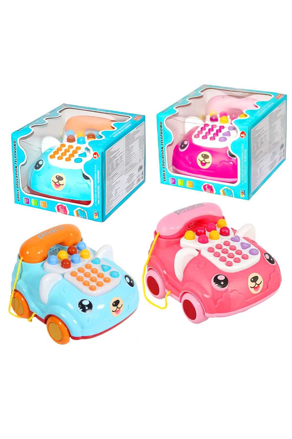 ZEYTOYS EĞİTİCİ TELEFON ZEY2025 MÜZİKLİ 18M+ ADET