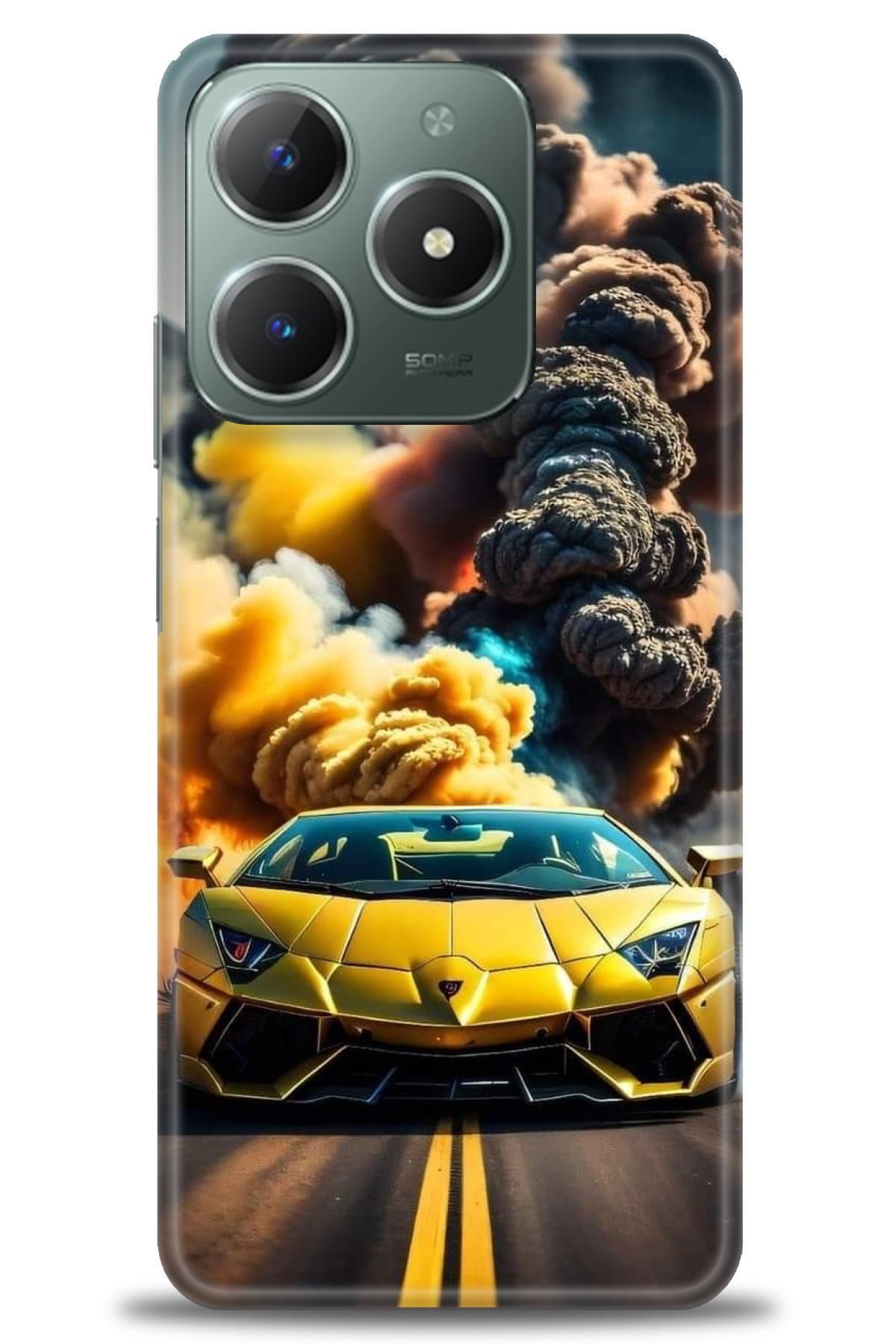 realme C61 / C63 İle Uyumlu HD Baskılı Kılıf - Karışık Seri - 853