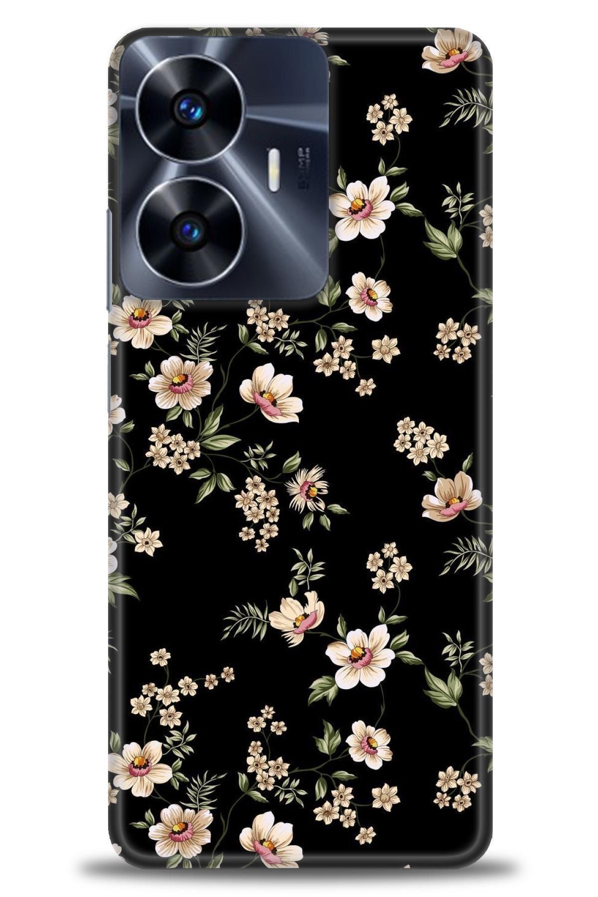 realme C55 İle Uyumlu HD Baskılı Desenli Silikon Kılıf - 319
