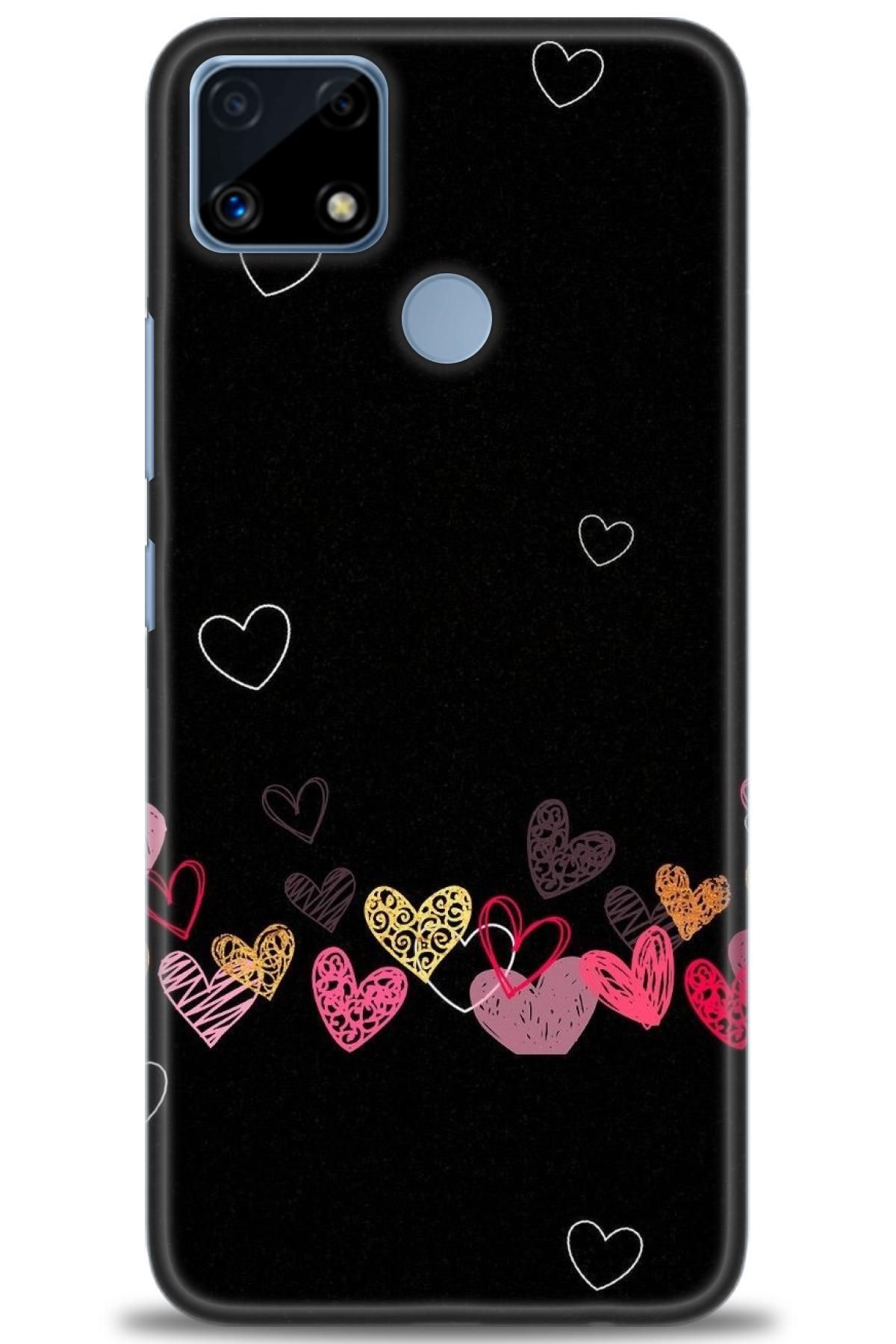realme C25 / C25S İle Uyumlu HD Baskılı Desenli Silikon Kılıf - 51