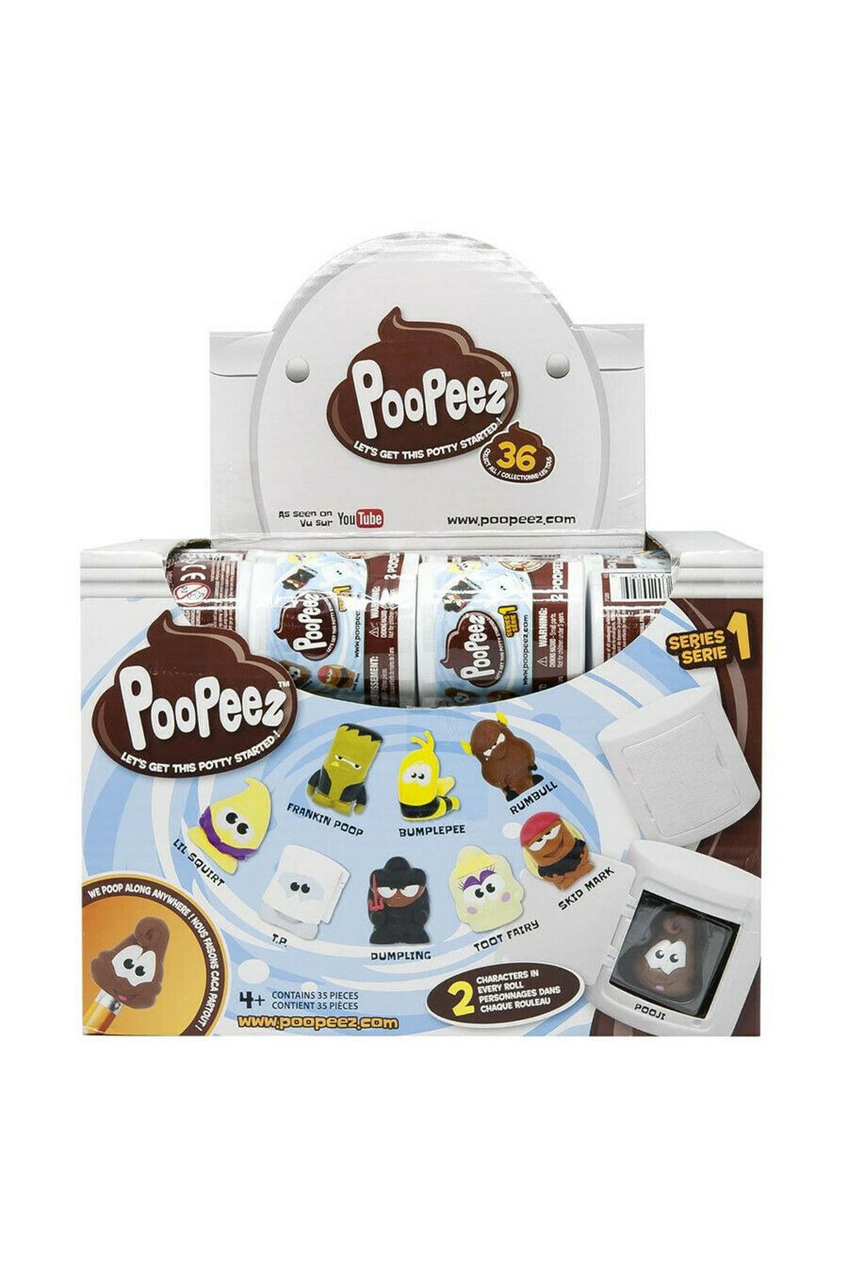 Poopeez EVRENSEL POOPEEZ TUVALET KAĞIDI -2 FİGÜR