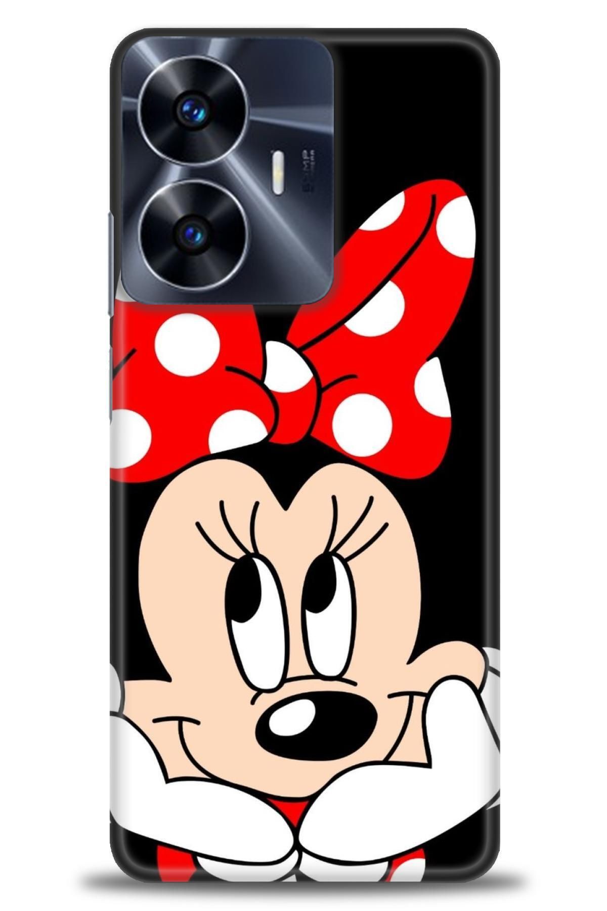 realme C55 İle Uyumlu HD Baskılı Desenli Silikon Kılıf - 507