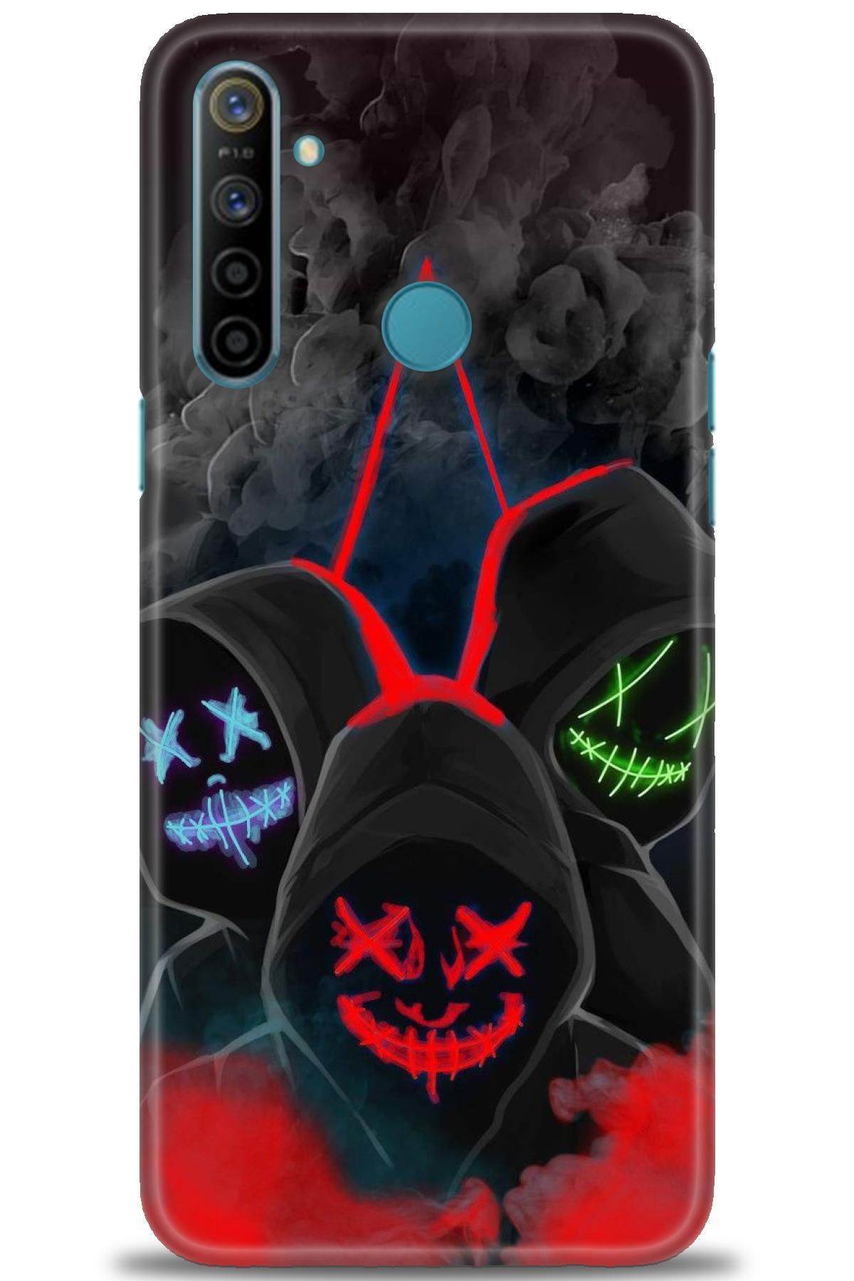 realme C3 / C3i İle Uyumlu HD Baskılı Desenli Silikon Kılıf - 136