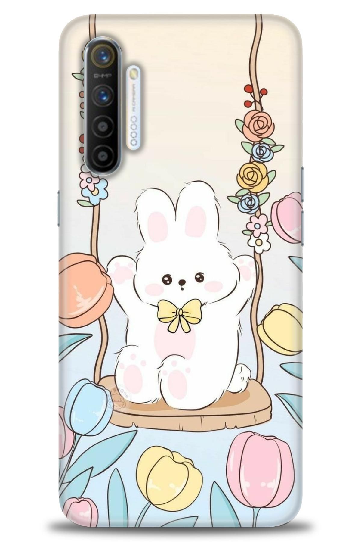 realme XT İle Uyumlu HD Baskılı Desenli Silikon Kılıf - 155