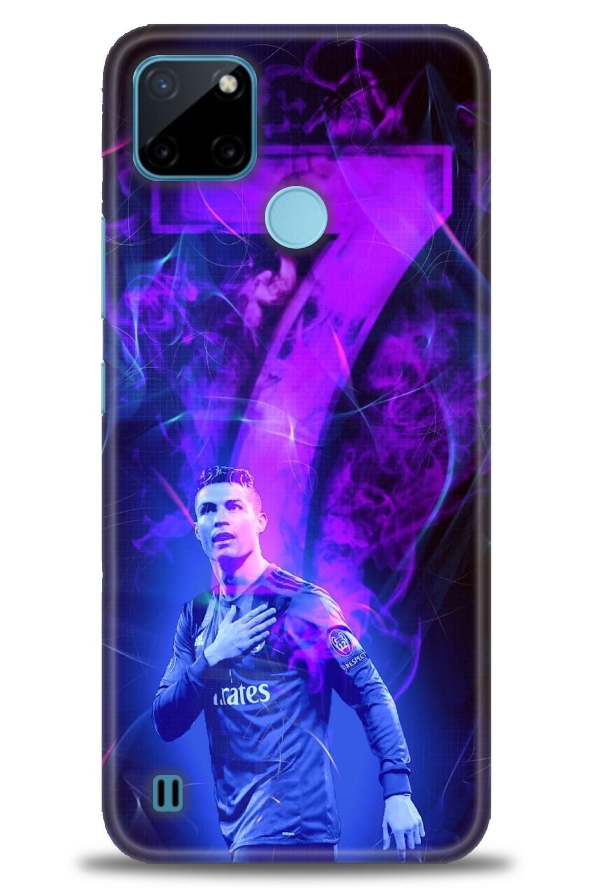 realme C21Y / C25Y İle Uyumlu HD Baskılı Desenli Silikon Kılıf - 1089
