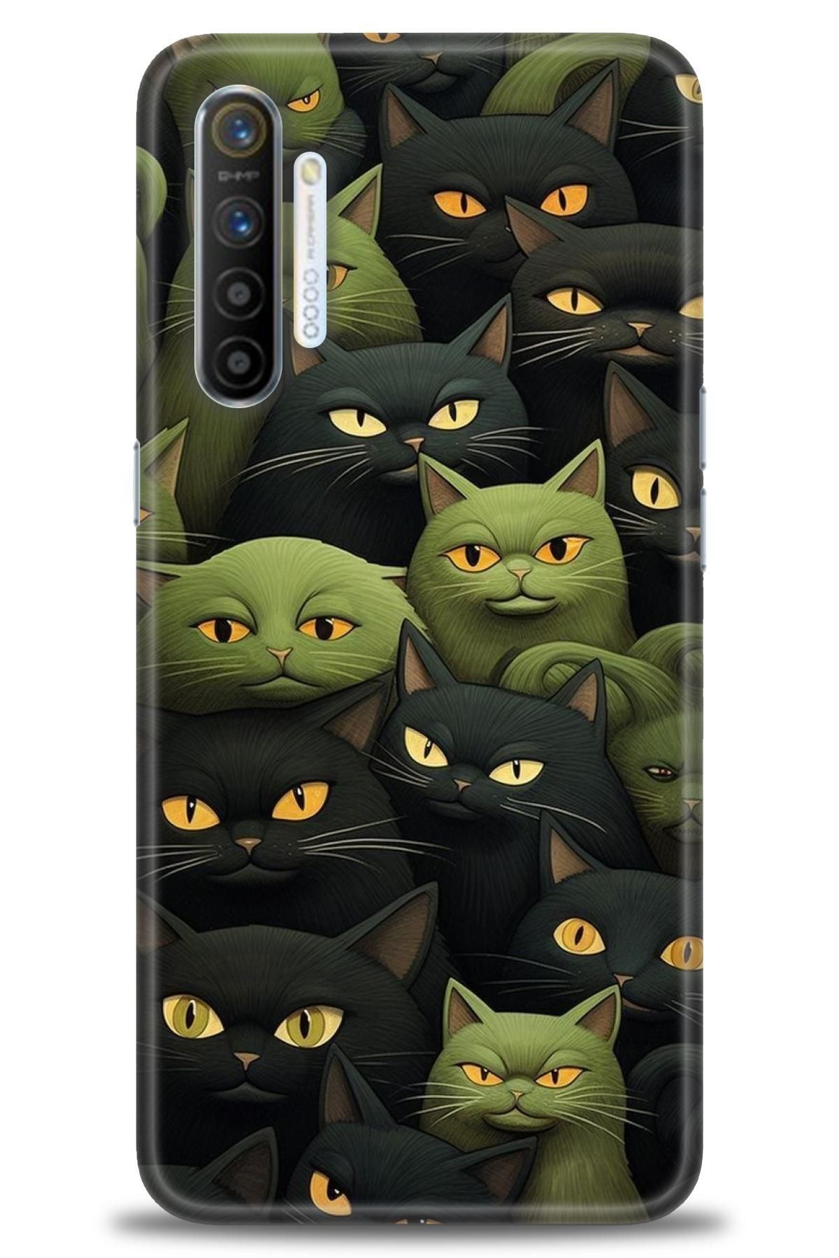 realme XT İle Uyumlu HD Baskılı Desenli Silikon Kılıf - 303