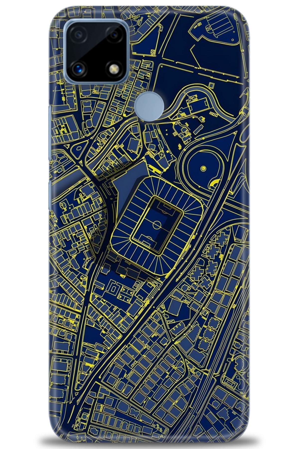 realme C25 / C25S İle Uyumlu HD Baskılı Desenli Silikon Kılıf - 269