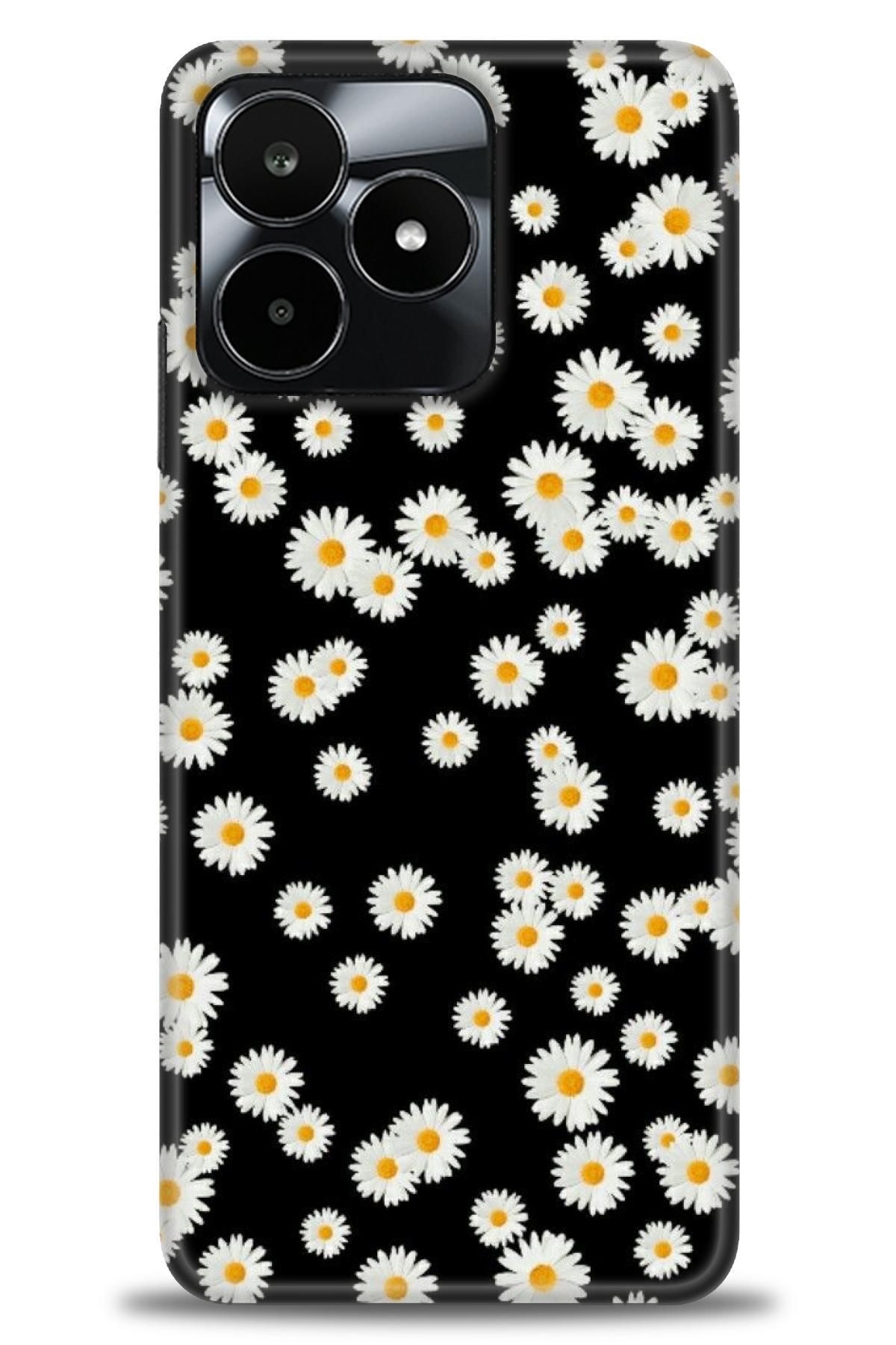 realme C53 İle Uyumlu HD Baskılı Desenli Silikon Kılıf - 312