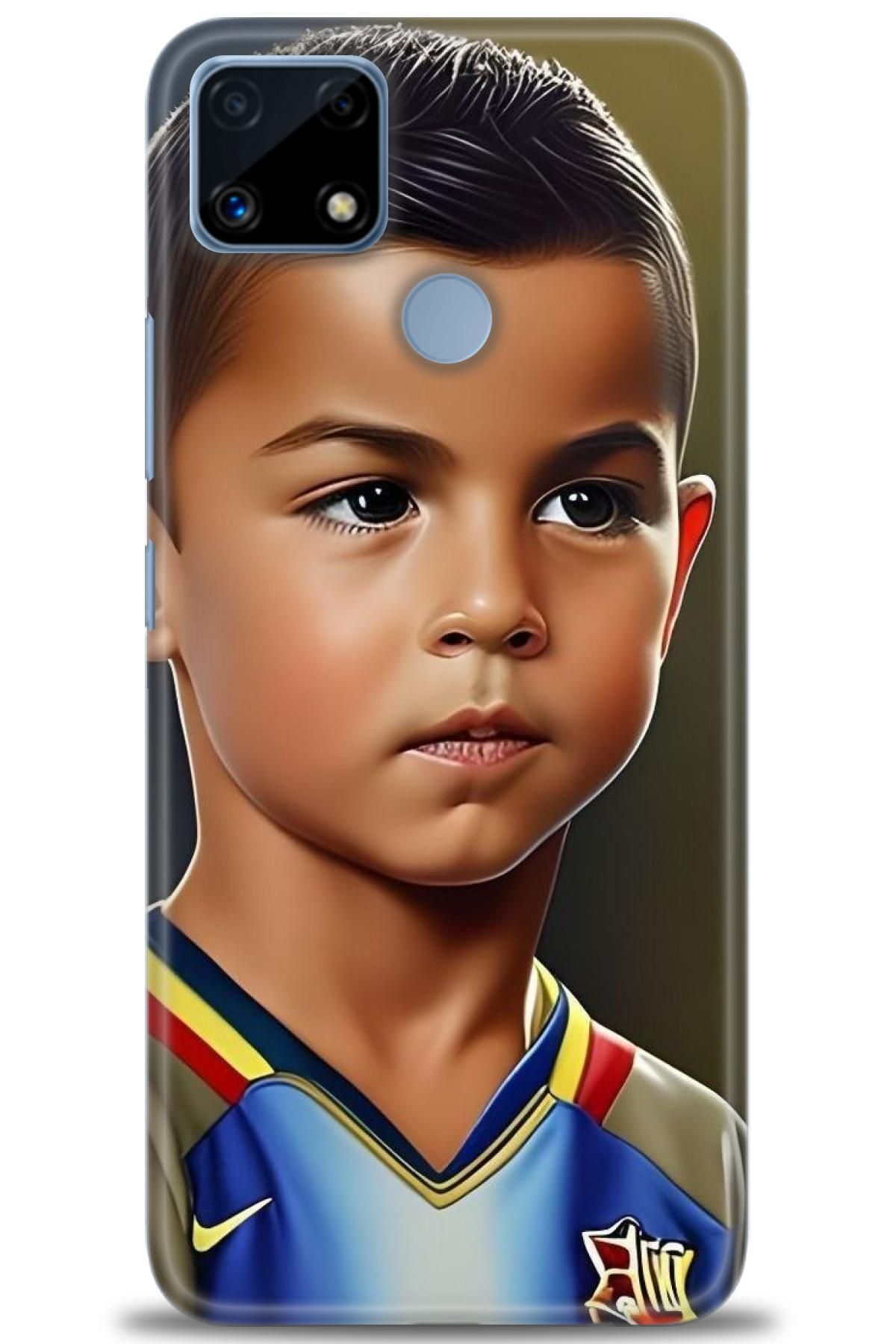 realme C25 / C25S İle Uyumlu HD Baskılı Desenli Silikon Kılıf - 459