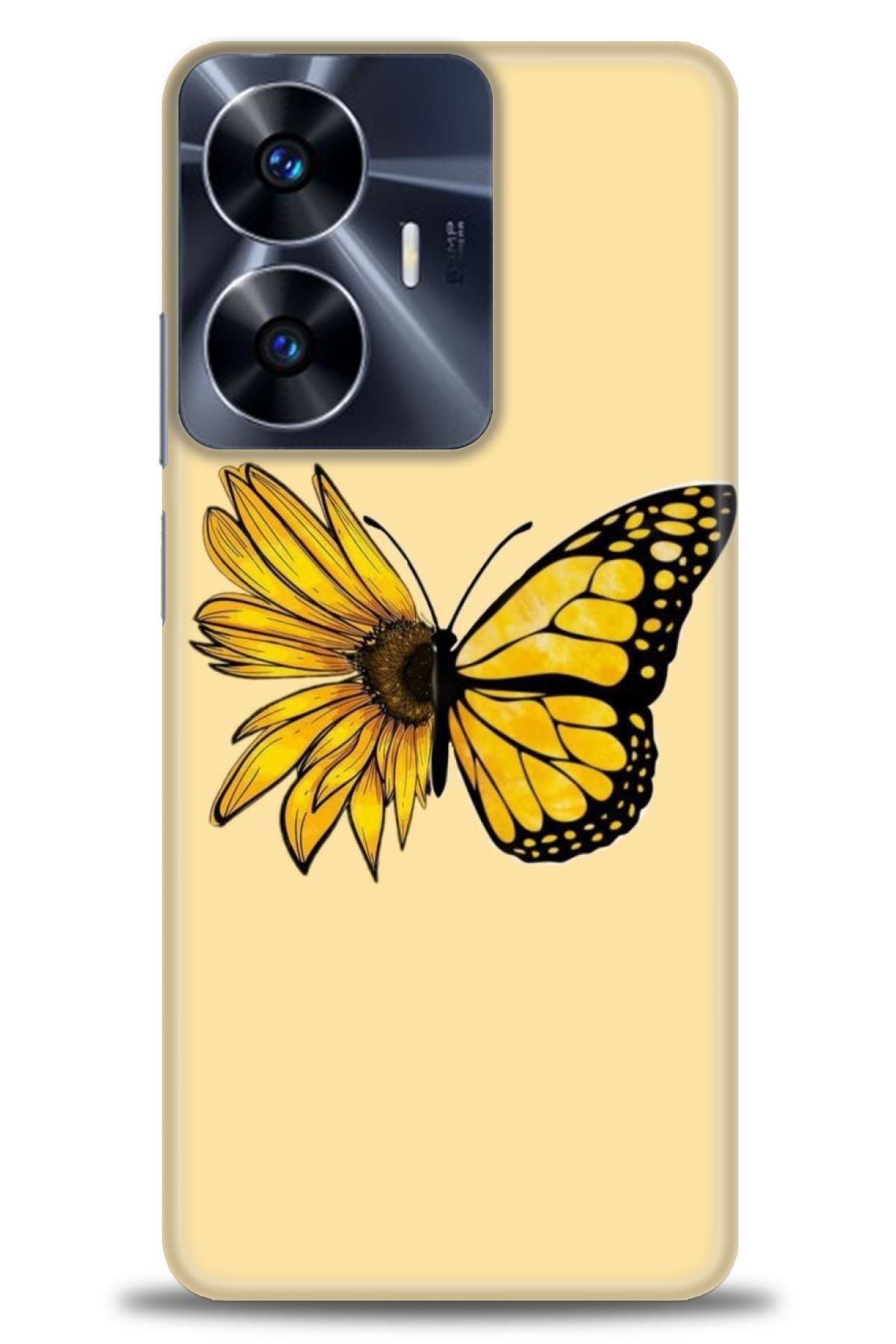 realme C55 İle Uyumlu HD Baskılı Desenli Silikon Kılıf - 257