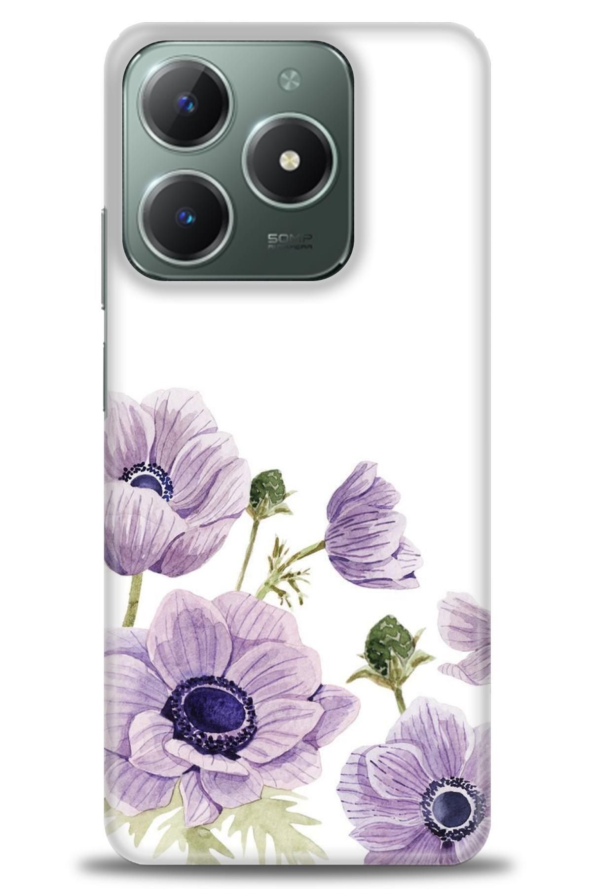 realme C61 / C63 İle Uyumlu HD Baskılı Desenli Silikon Kılıf - 733