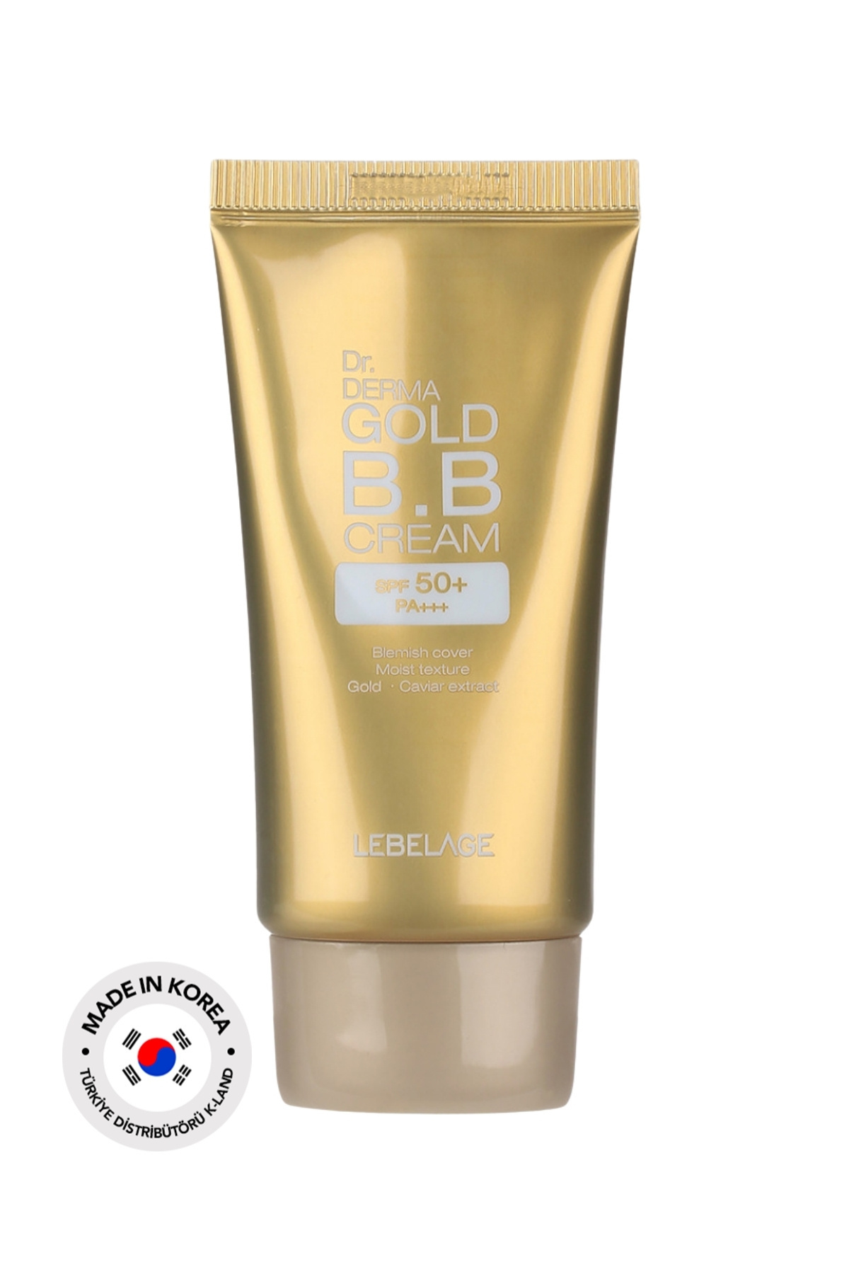 LEBELAGE Buğday Ten Altın ve Havyar İçeren BB Krem LEBELAGE Korea Derma Gold BB Cream SPF 50+ PA+++