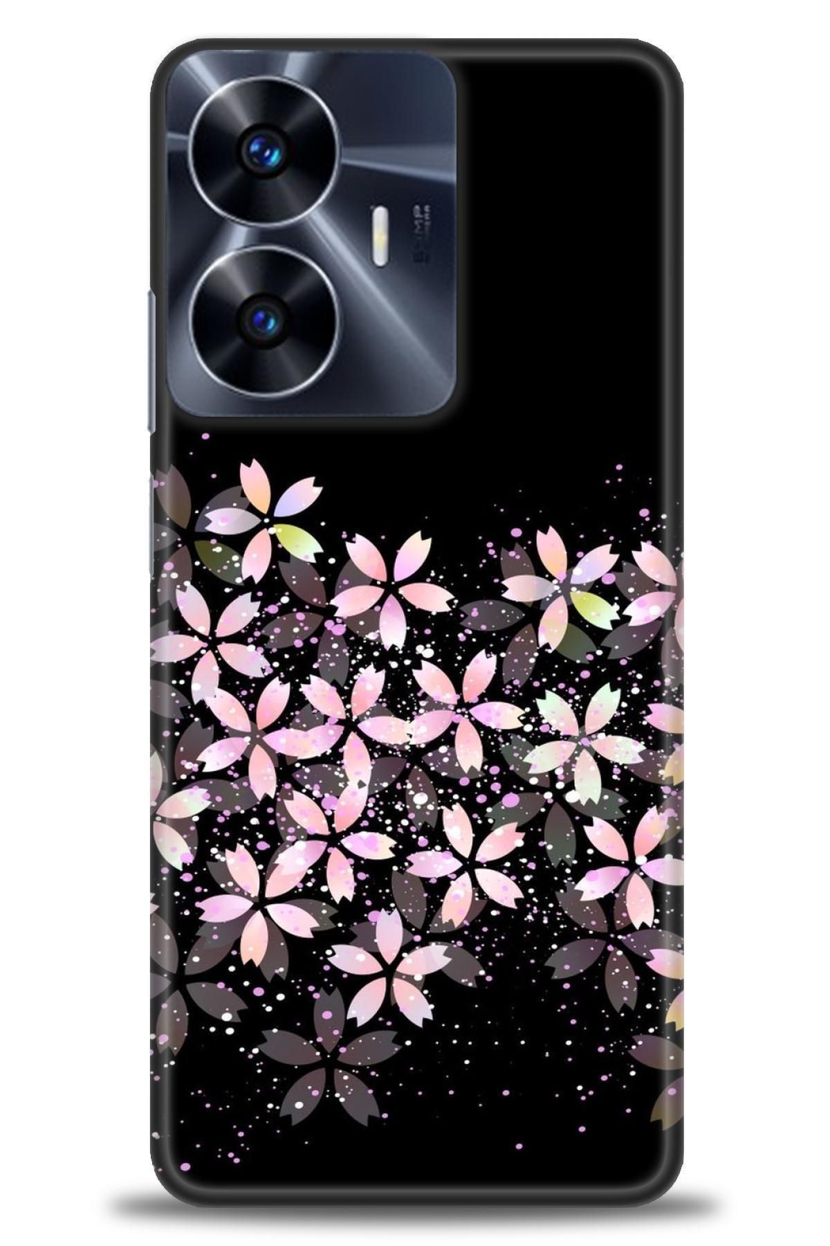 realme C55 İle Uyumlu HD Baskılı Desenli Silikon Kılıf - 1041