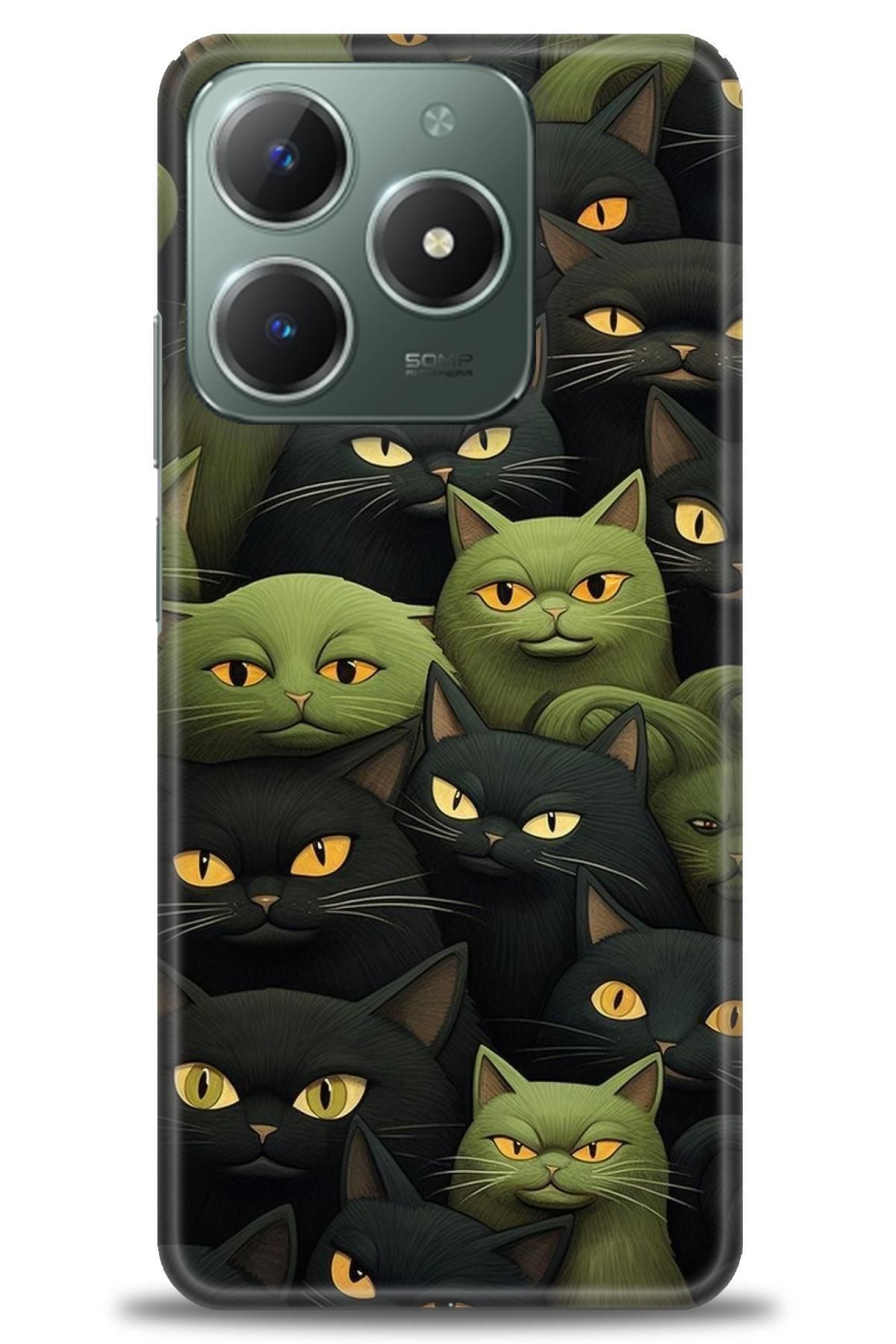 realme C61 / C63 İle Uyumlu HD Baskılı Kılıf - Karışık Seri - 303
