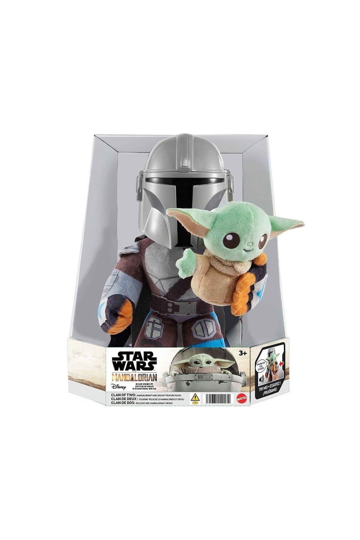 Neco HNT52 StarWars Mandalorian Sesli Pelüş Figür