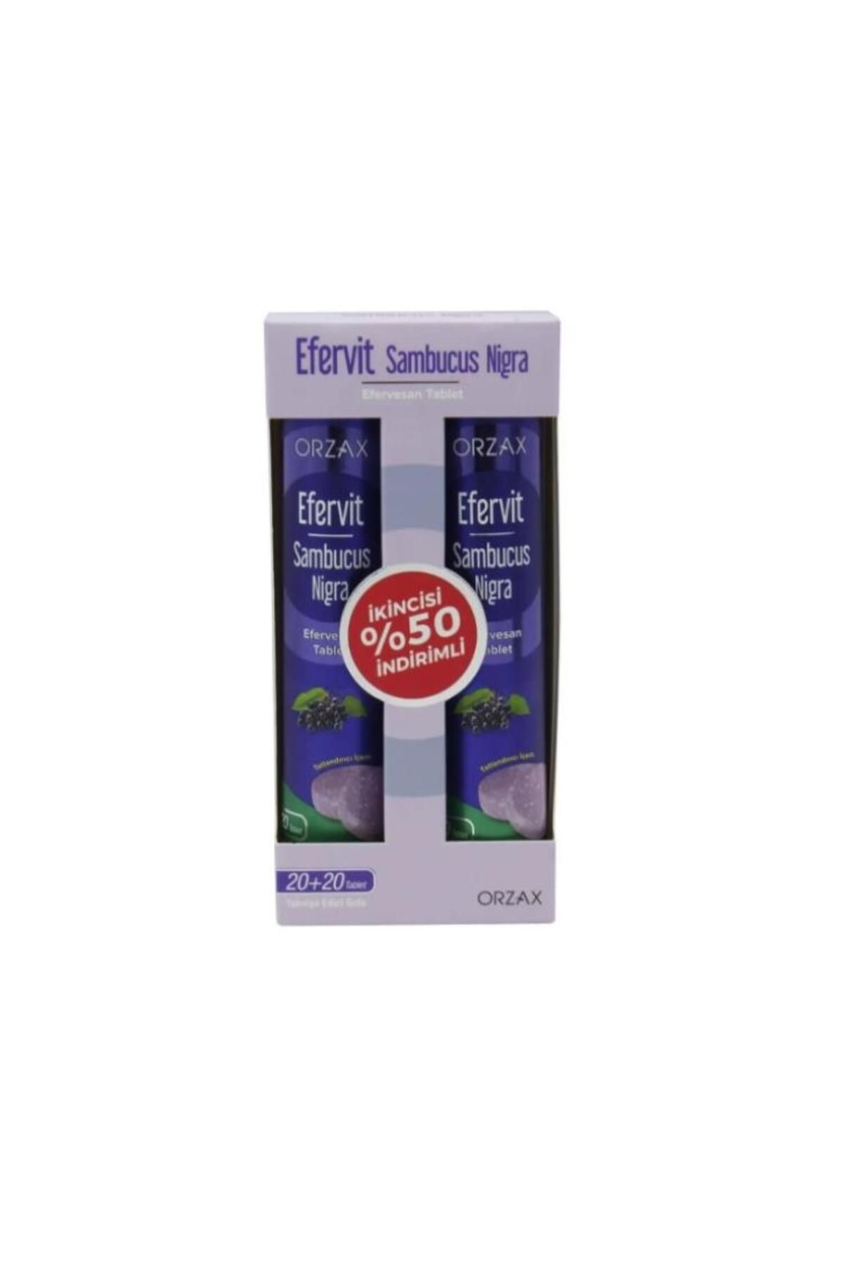 Ocean Efervit Sambucus Nigra İkili Tablet 20+20 - İkincisi %50