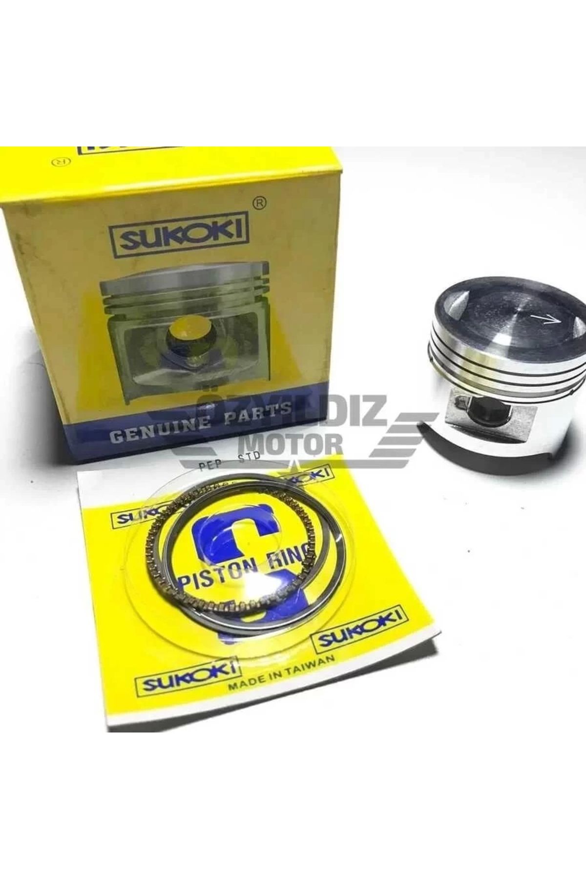 SUKOKI TVS Scooty Pep 75cc Piston Sekman 025 Sukoki