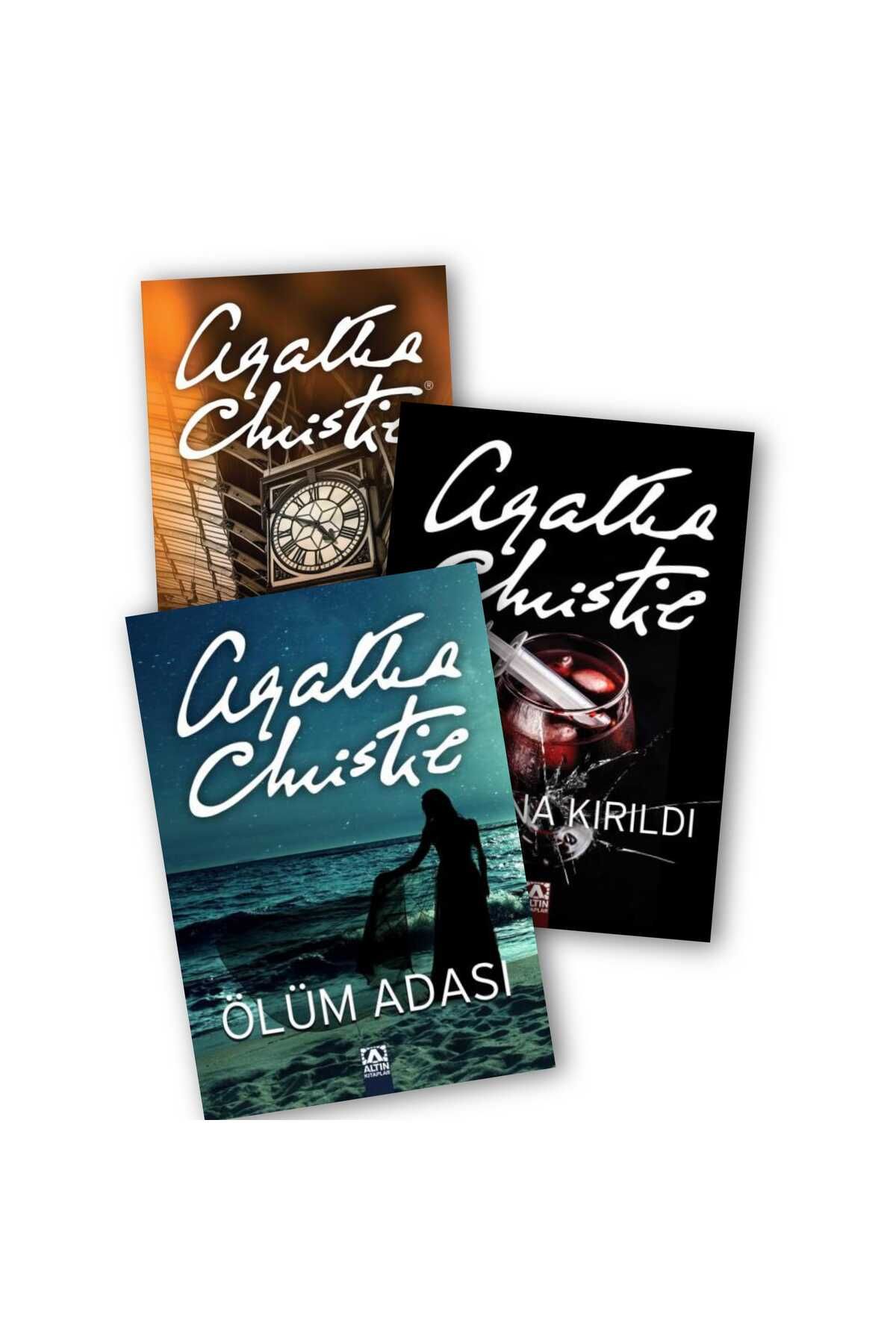 Altın Kitaplar 16.50 Treni - Ve Ayna Kırıldı - Ölüm Adası Miss Marple Serisi - 3 Agatha Christie