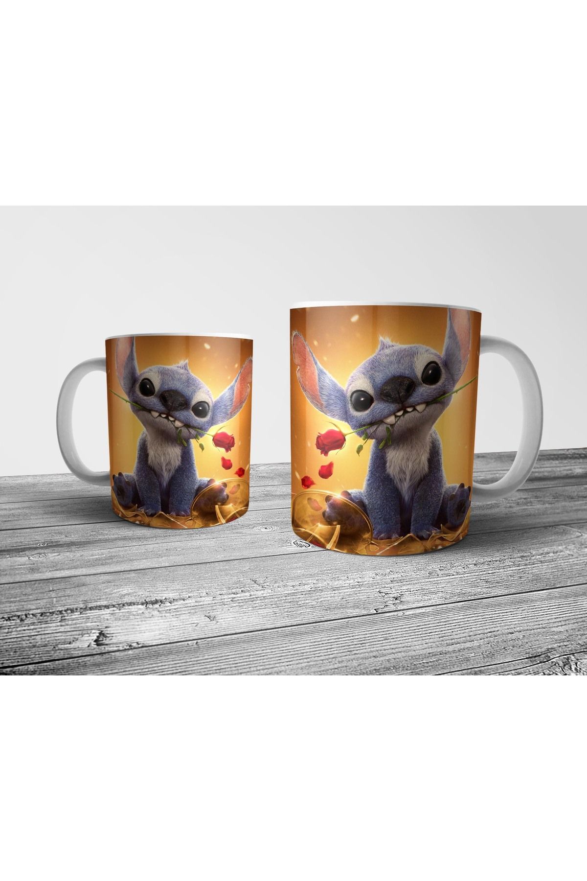 Pixxa Lilo & Stiç / Lilo & Stitch Film Kupa Bardak Model 2