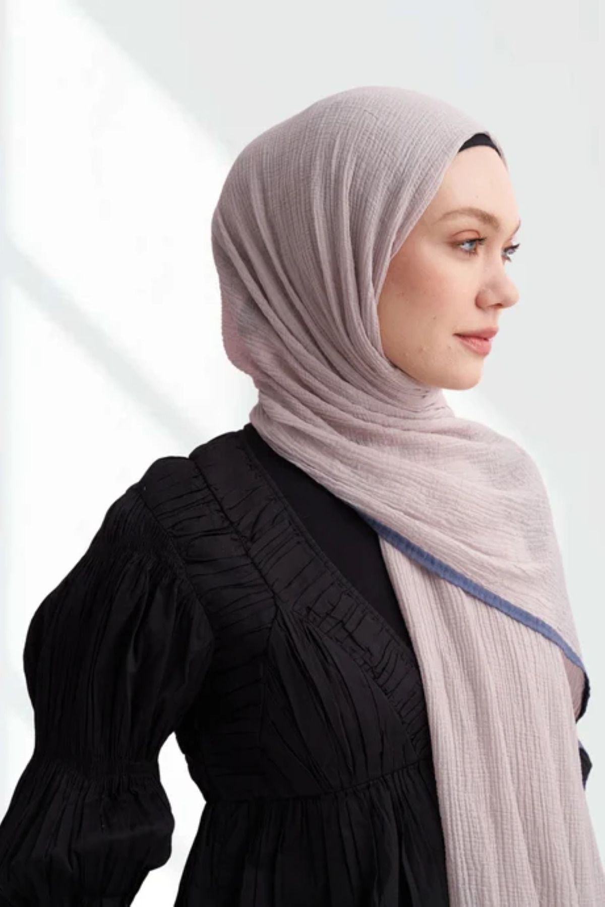 ARMANDA Müslin Biyeli Şal -90 x 200- 3352-02