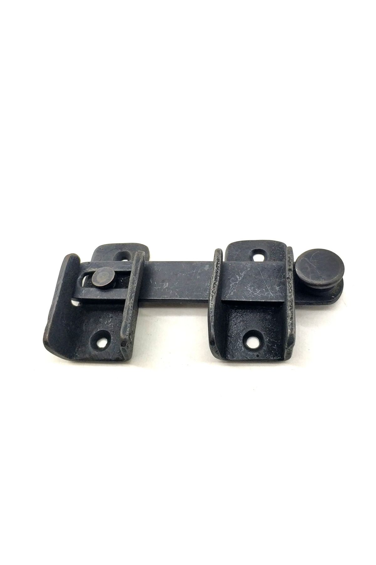 Goldhouse Antika Tarz Dekoratif Pirinç Kapı Mandalı - 57x115 Mm, Oksit