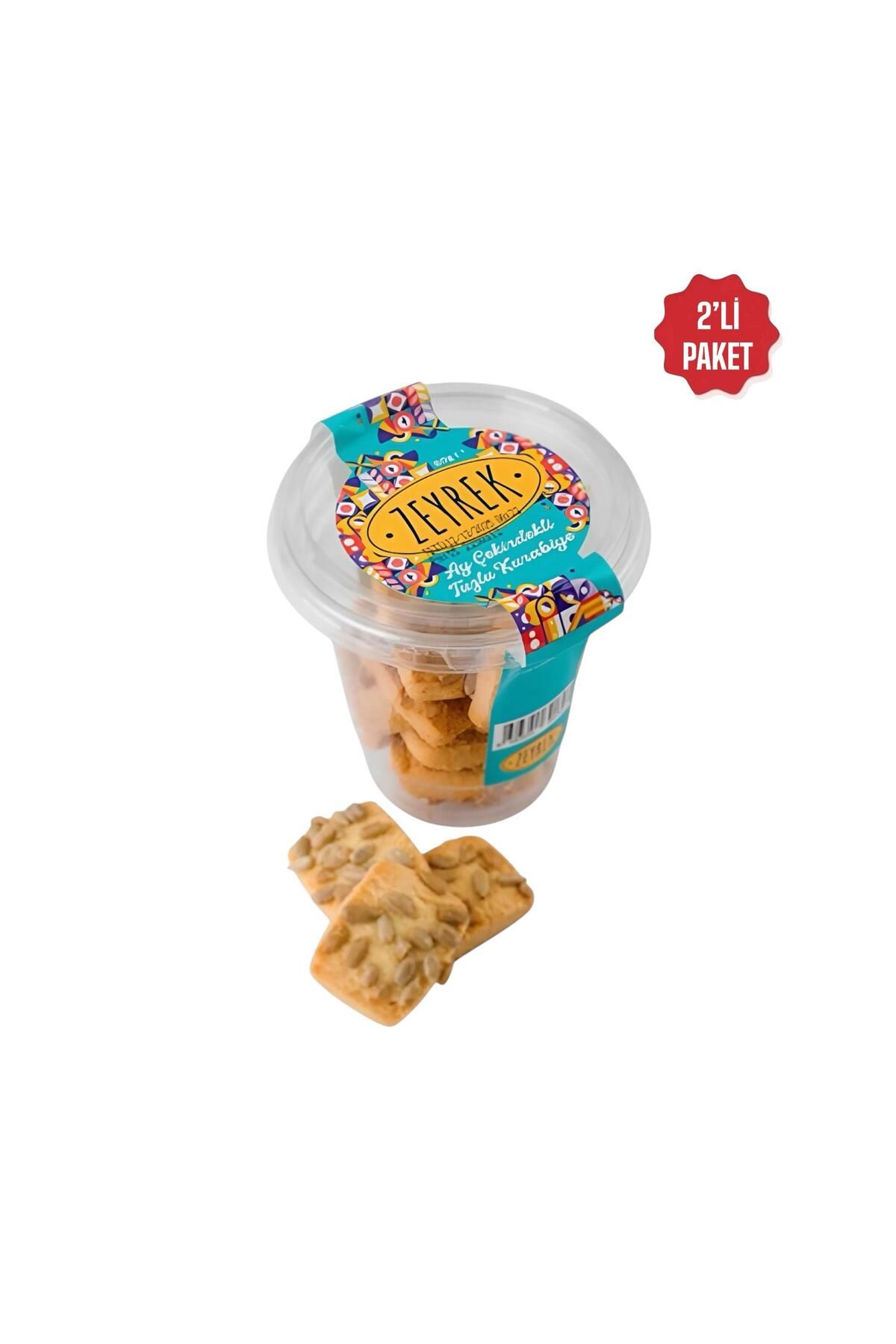 Zeyrek AYÇEKİRDEKLİ BARDAK KURABİYE 80 GR 2'Lİ SET 160 GR