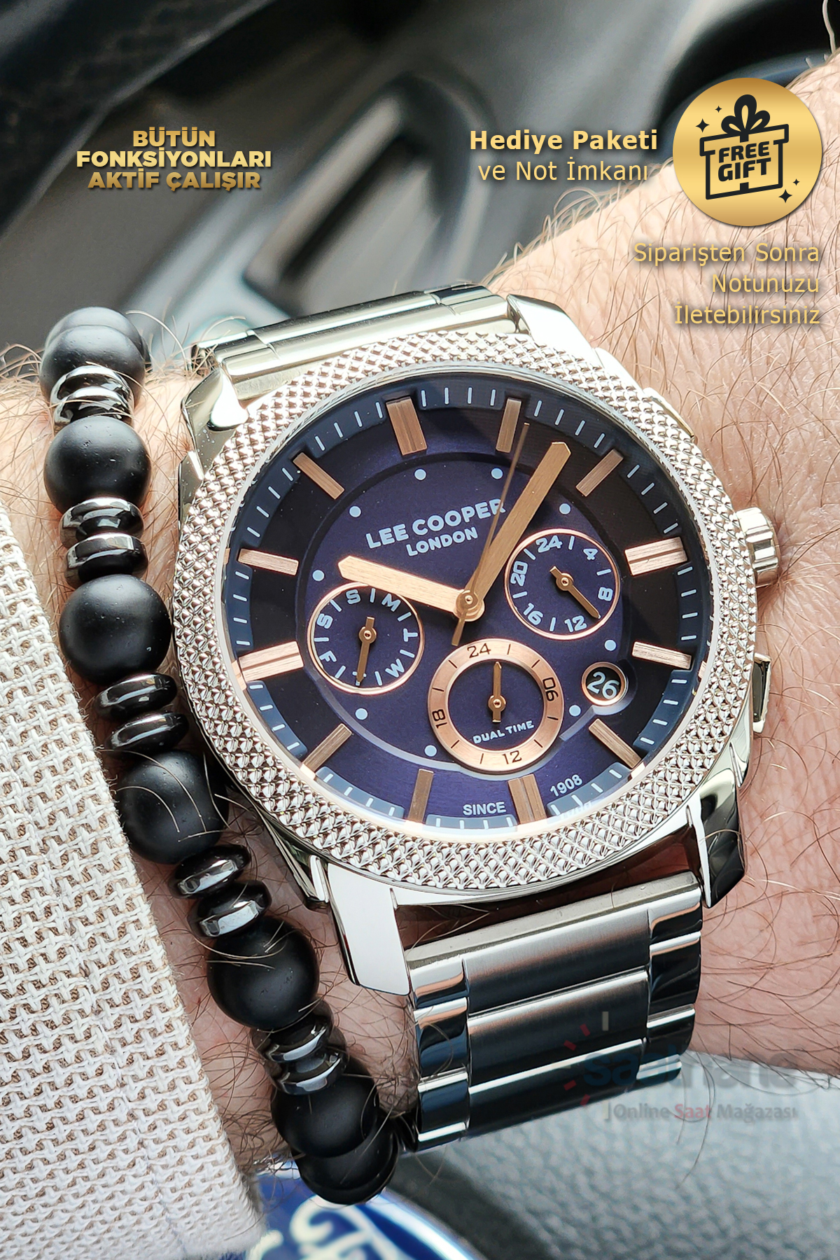 ساعت مچی مردانه | لی کوپر Lee Cooper STS335 - تصویر 4
