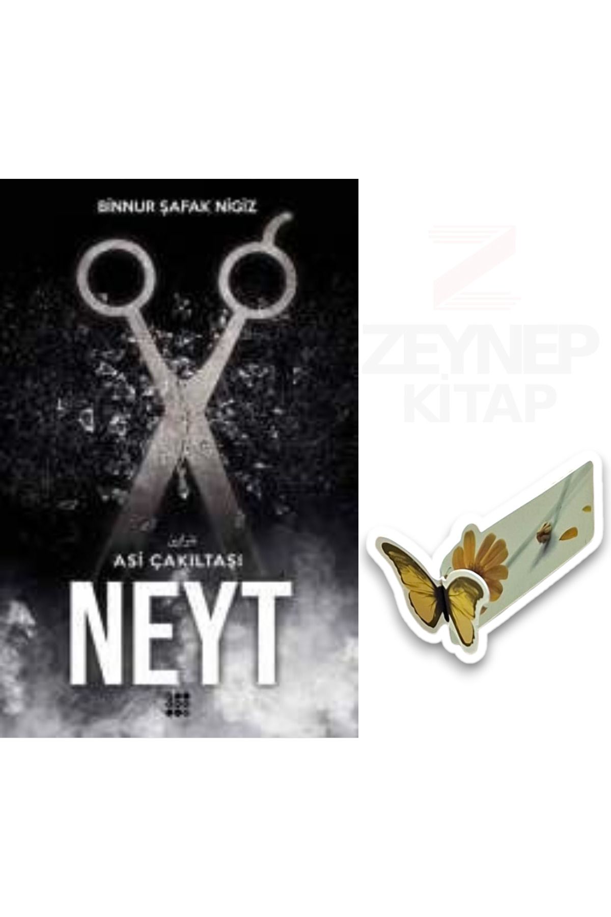 Dokuz Yayınları Asi Çakıltaşı-Neyt(Özel Tasarım Kelebek Ayraç Hediye)