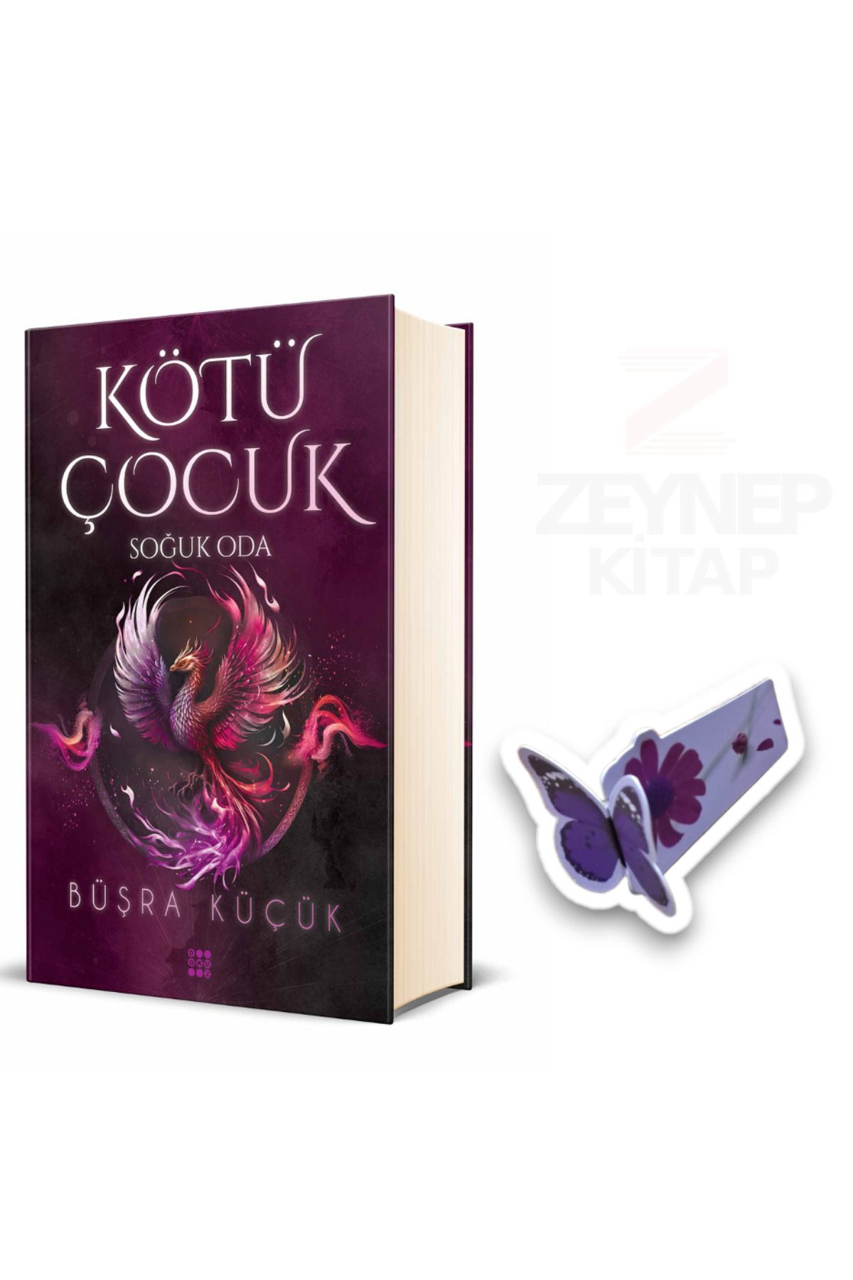 Dokuz Yayınları Kötü Çocuk 3-Soğuk Oda(CİLTLİ)Özel Tasarım Kelebek Ayraç Hediye