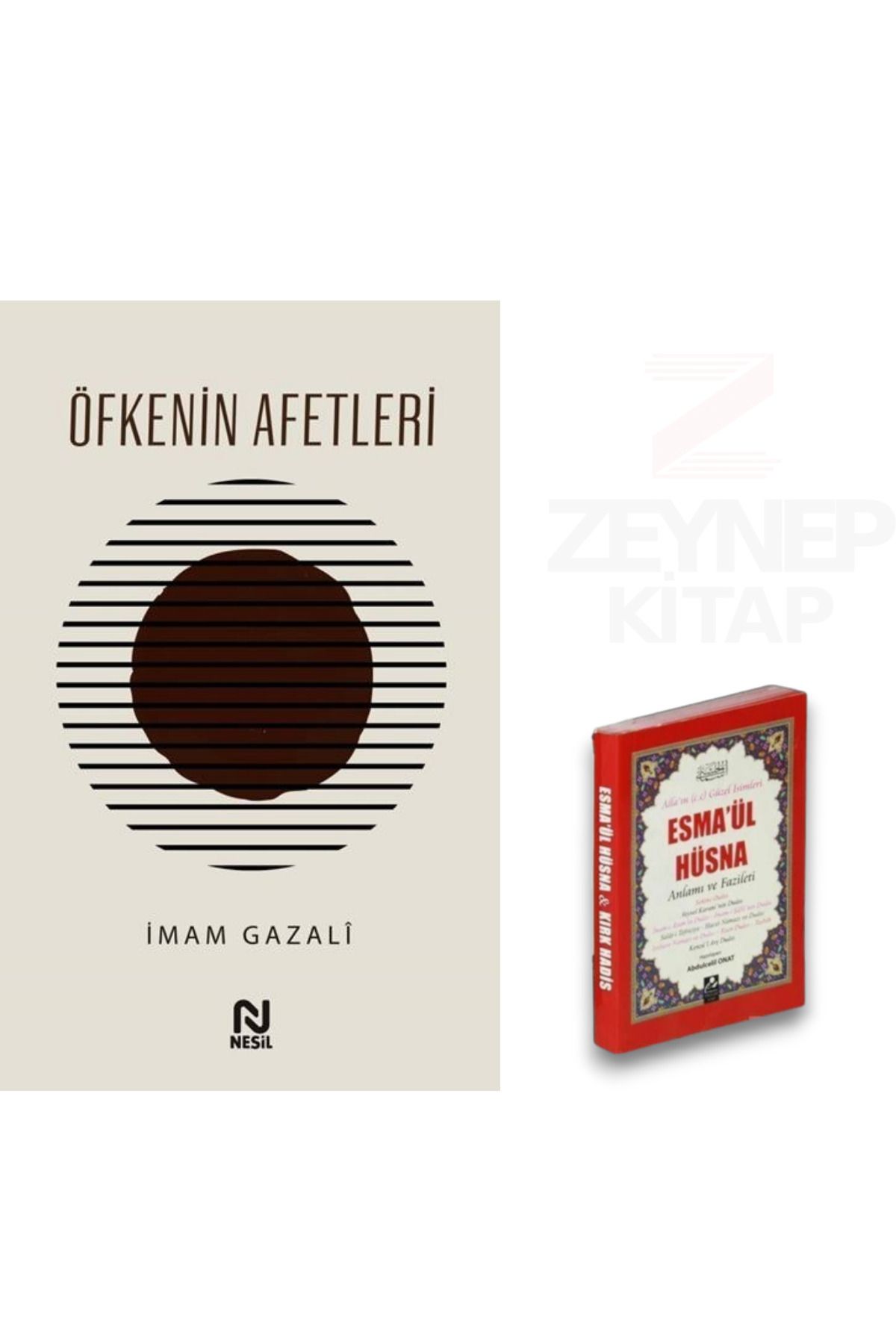 Nesil Yayınları Öfkenin Afetleri-İmam Gazali(Esma'ül Hüsna Hediyeli)