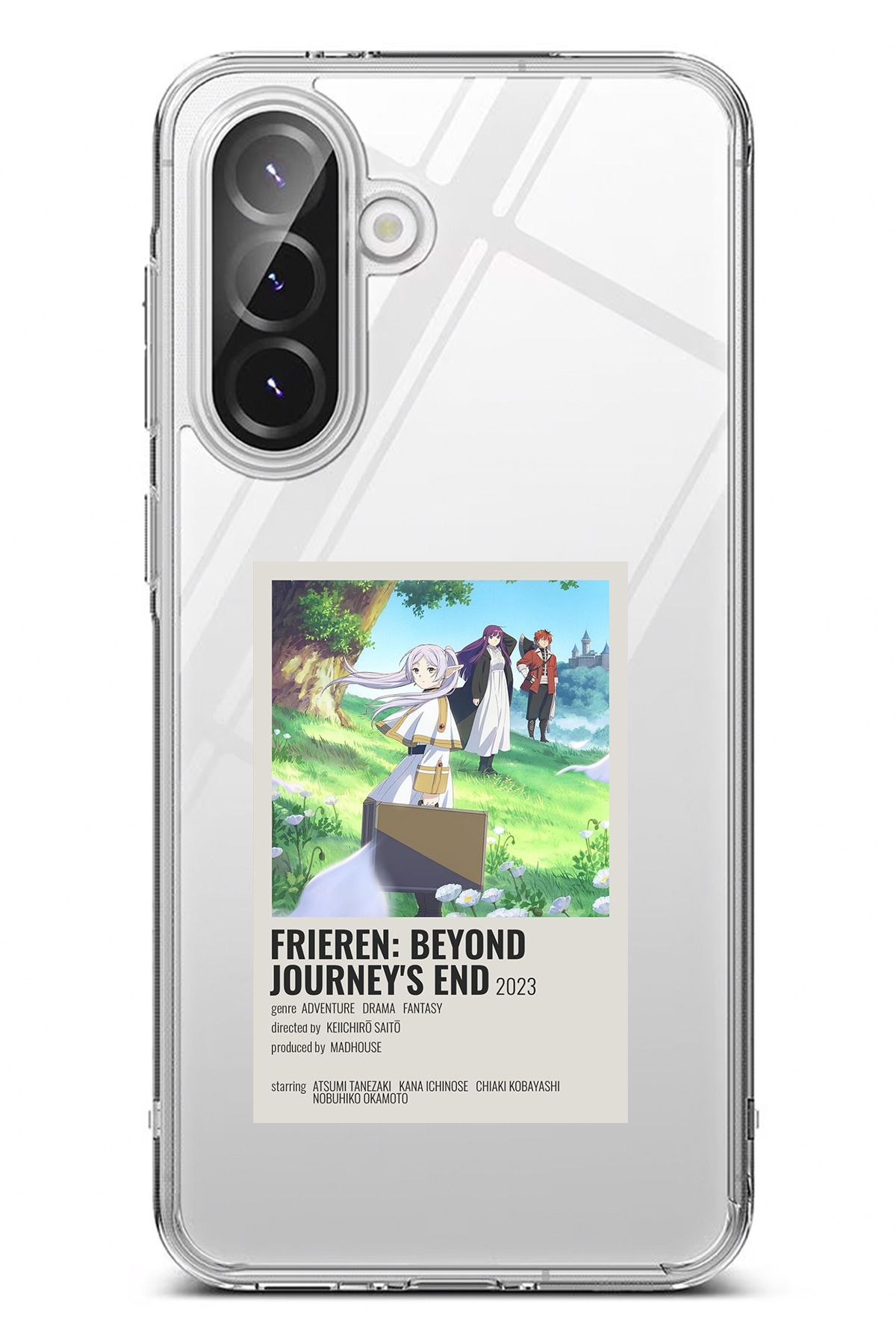 TechTree Galaxy A56 Uyumlu Frieren: Beyond Journey's End Tasarımlı Şeffaf Silikon Kılıf
