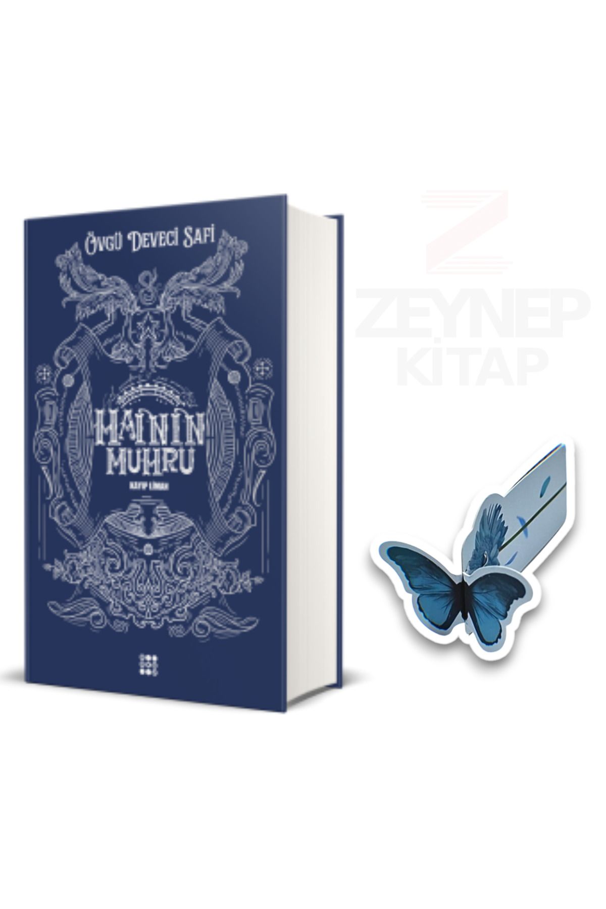 Dokuz Yayınları Hainin Mührü 1-Kayıp Liman(CİLTLİ)Özel Tasarım Kelebek Ayraç Hediye