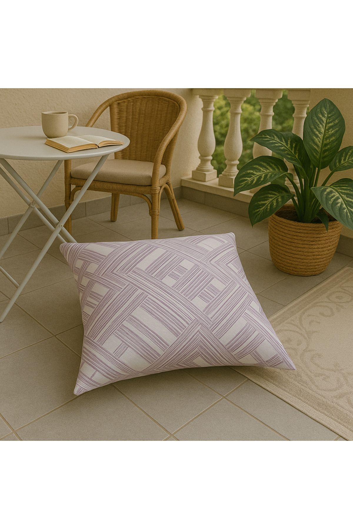 Guloglu Home Duck Yer Minder Kılıfı 70x70 Cm