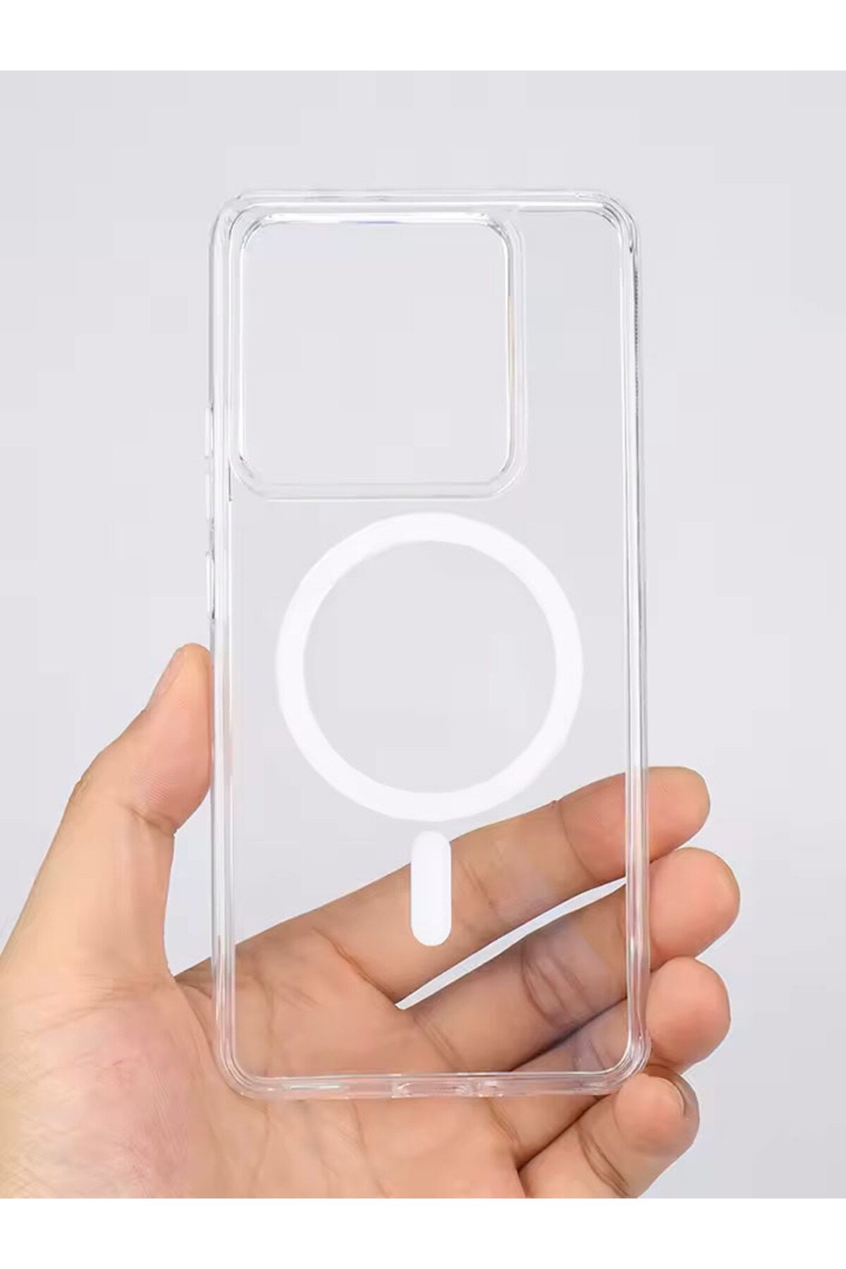TechTree Xiaomi Mi 14T - 14T PRO Magsafe Şeffaf Magsafe Mıknatıslı Ultra İnce Kılıf
