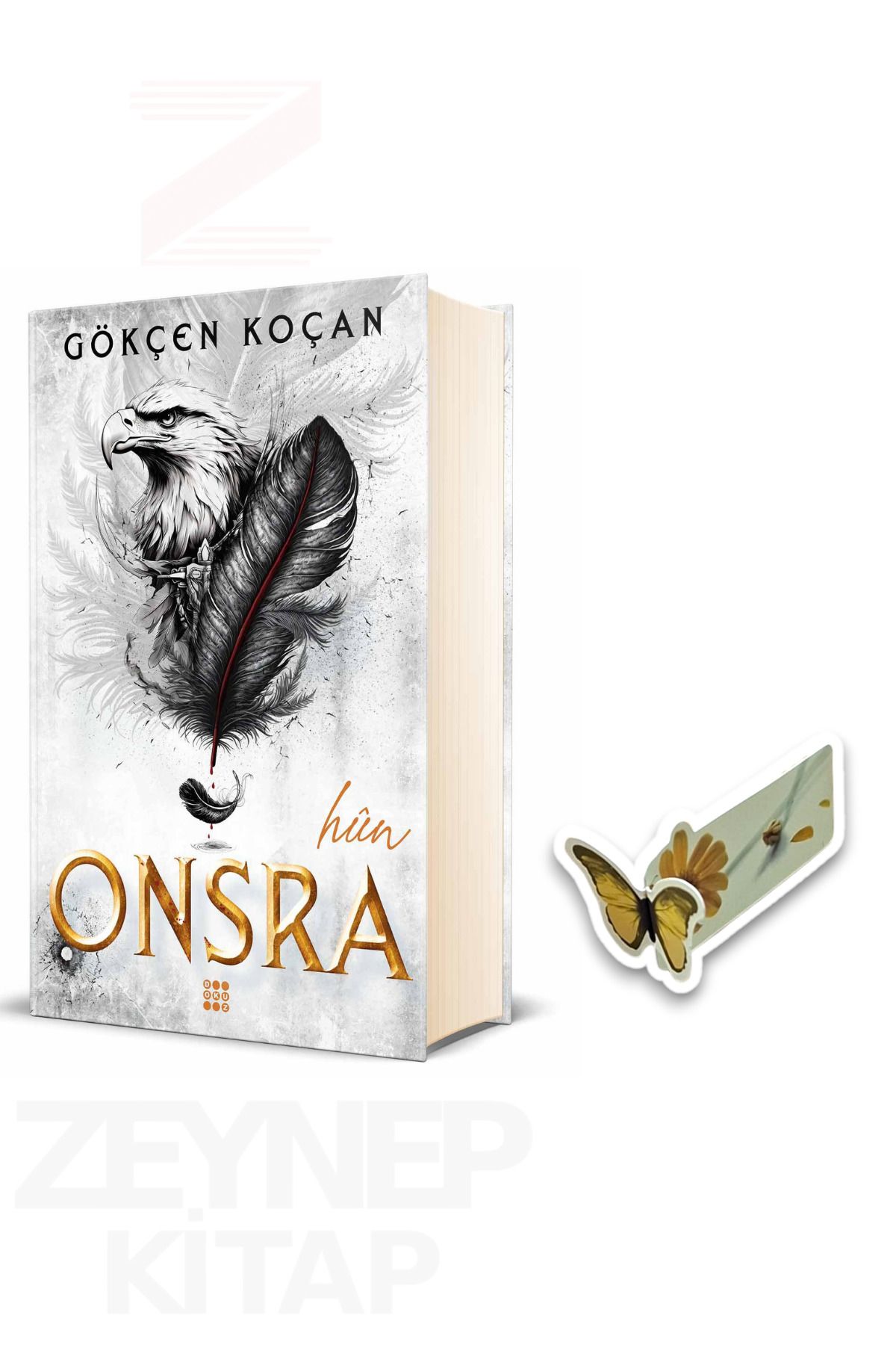 Dokuz Yayınları Onsra-Hun(CİLTLİ)(Özel Tasarım Kelebek Ayraç Hediye)