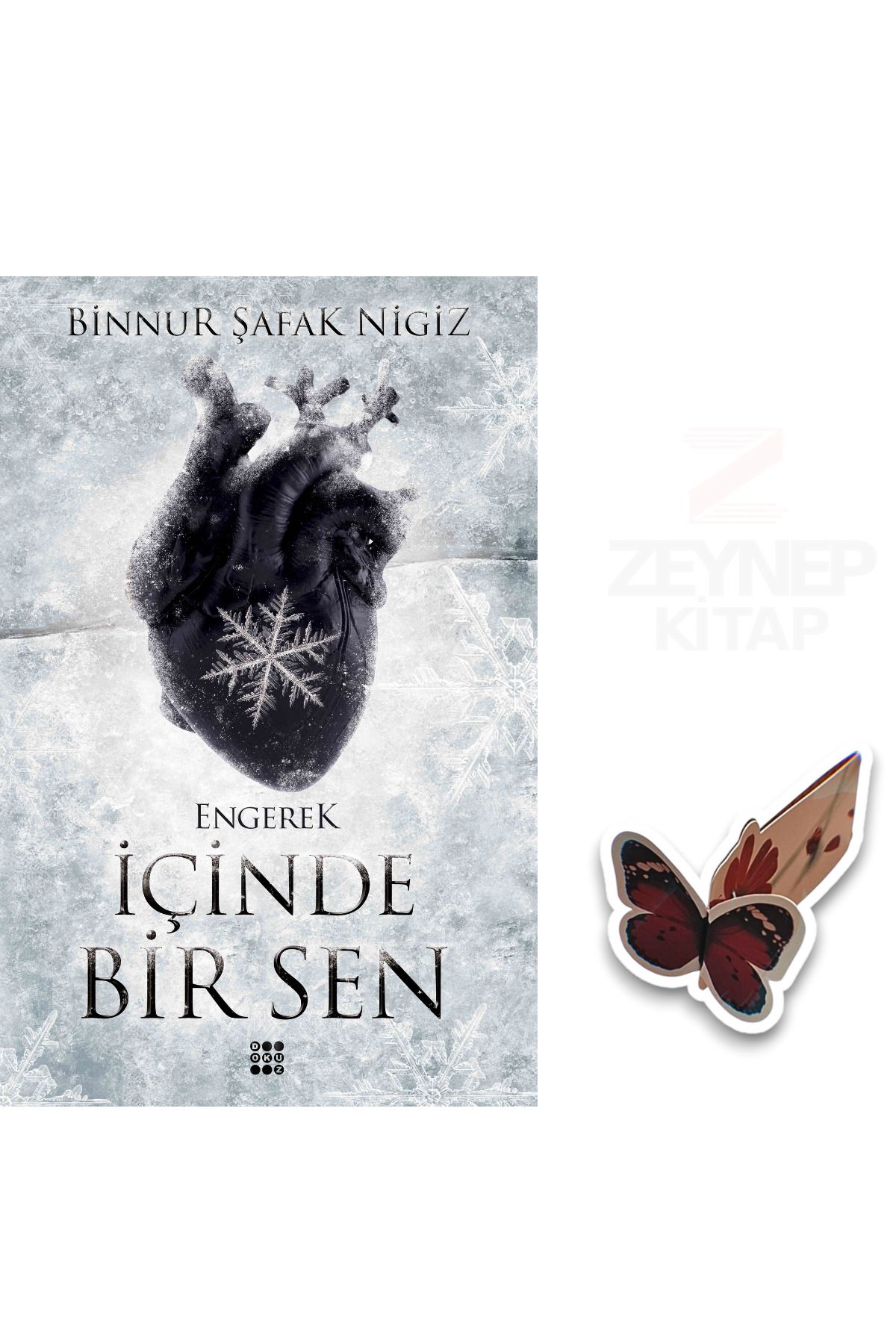 Dokuz Yayınları İçinde Bir Sen 1-Engerek(CİLTLİ)Özel Tasarım Kelebek Ayraç Hediye
